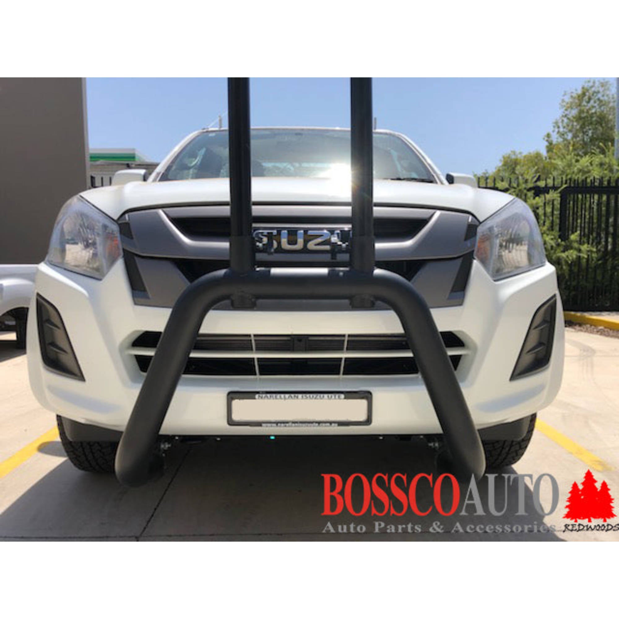 Complianced Nudge Bar with 125kg Tested H-Rack Suitable For Isuzu D-Max 2012-2019