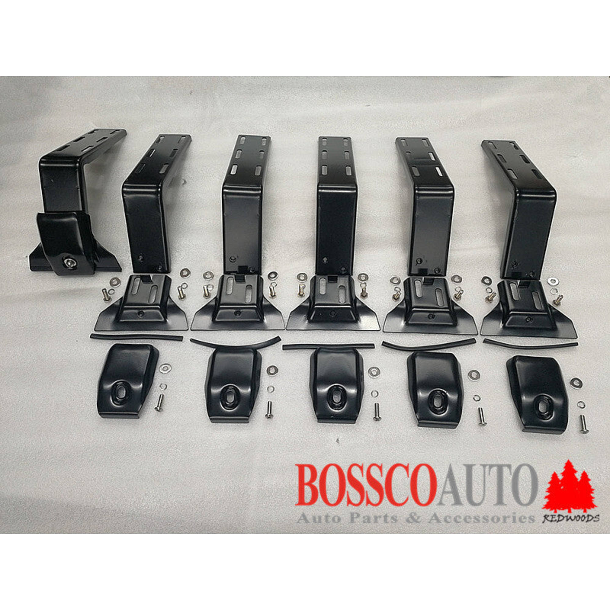 Set of 6 Universal Gutter Mount Bracket (18cm-20cm) for High Roof Roof Basket