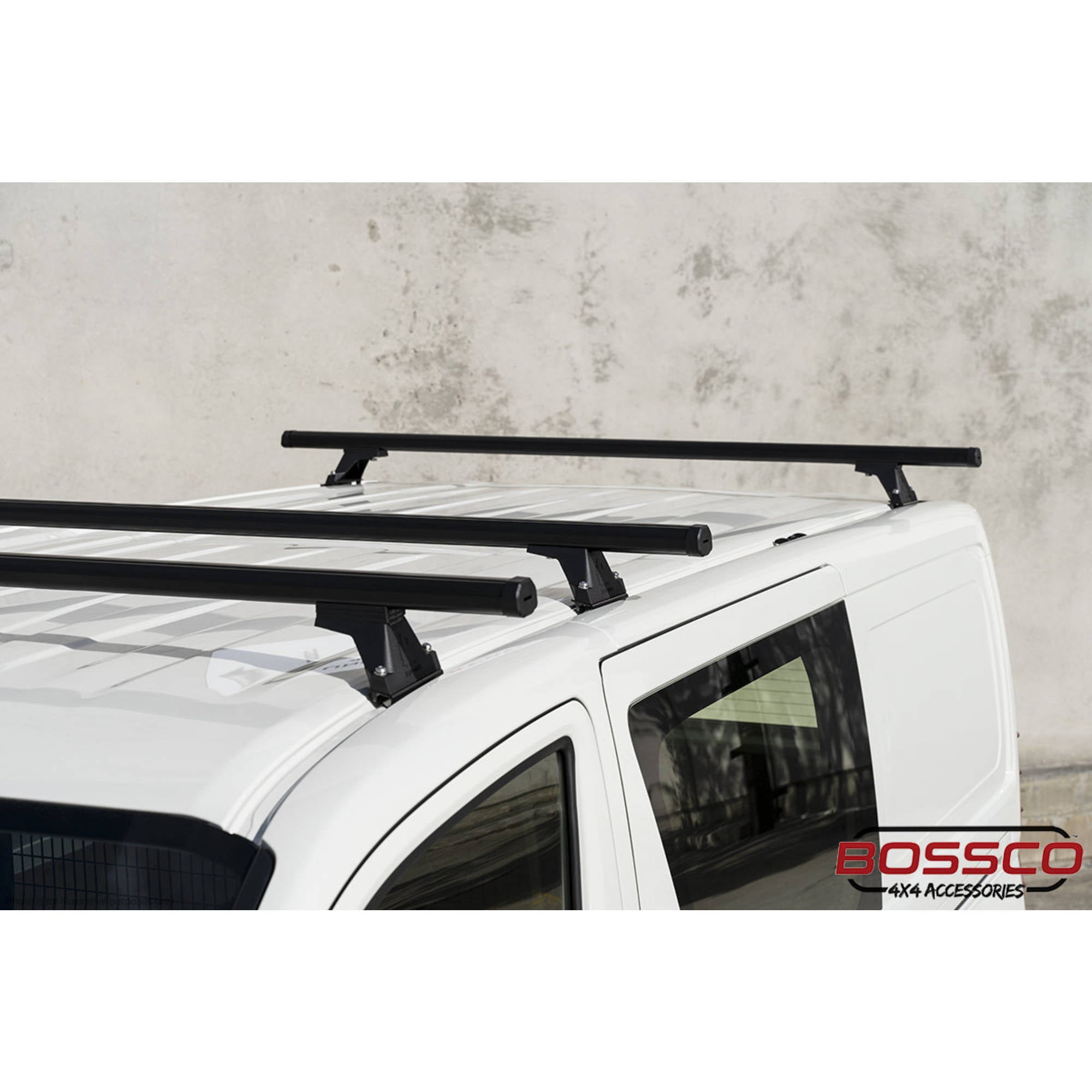Set of 2 Black Heavy Duty Roof Racks Suitable for Toyota Hiace 2019-2025