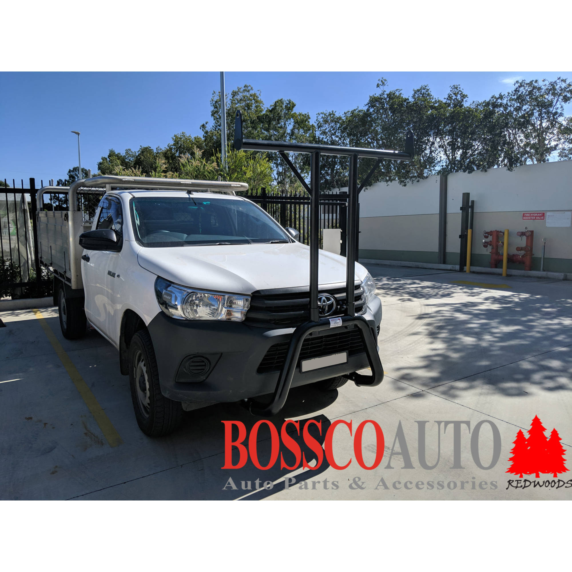 Nudge Bar with 125kg Complianced H-Rack Suitable for Toyota Hilux 2015-2020