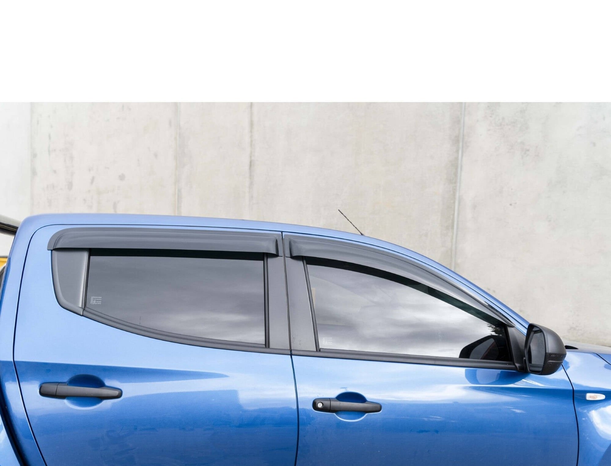 Tinted Slimline Weathershield Suitable For Mitsubishi Triton MR Series 2019-2023