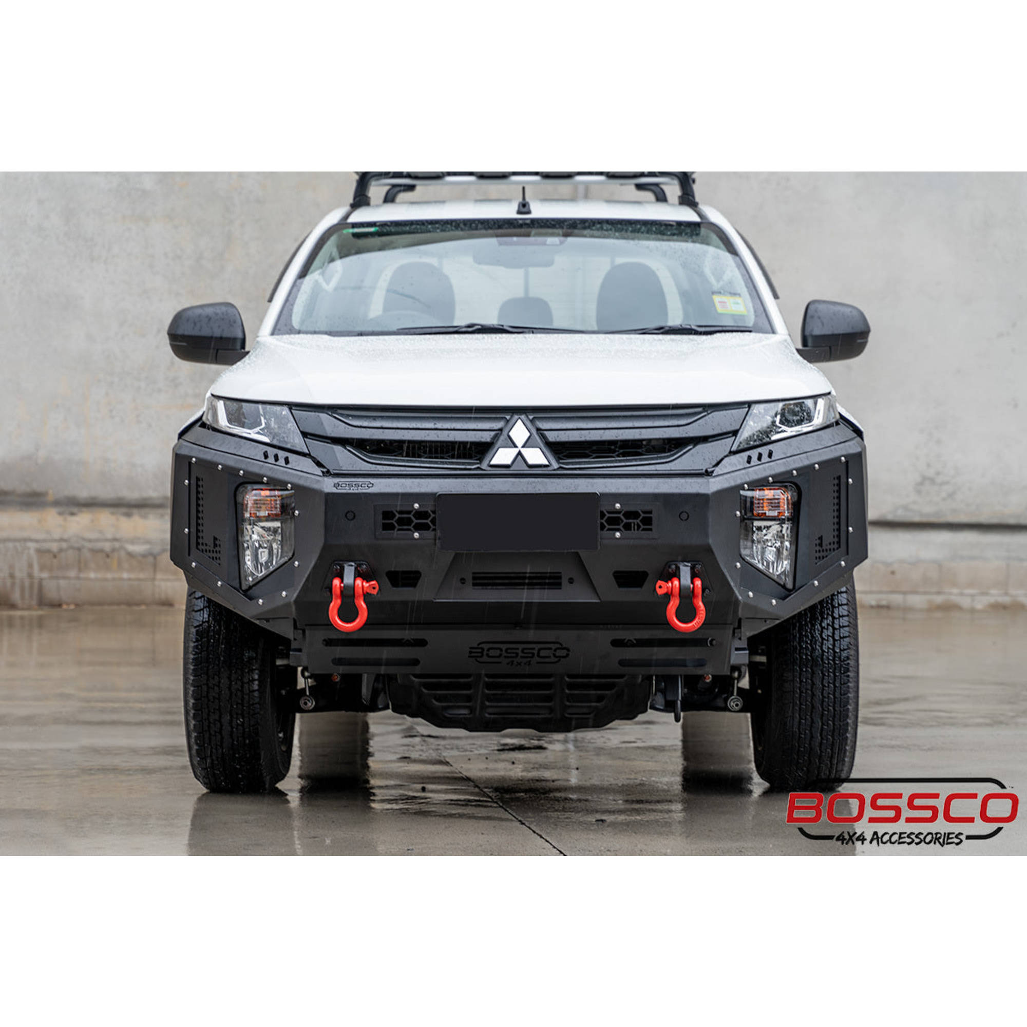 MONSTER No Loop Full Bumper Replacement  Bullbar Suitable For Mitsubishi Triton 2019-2023 UPDATED