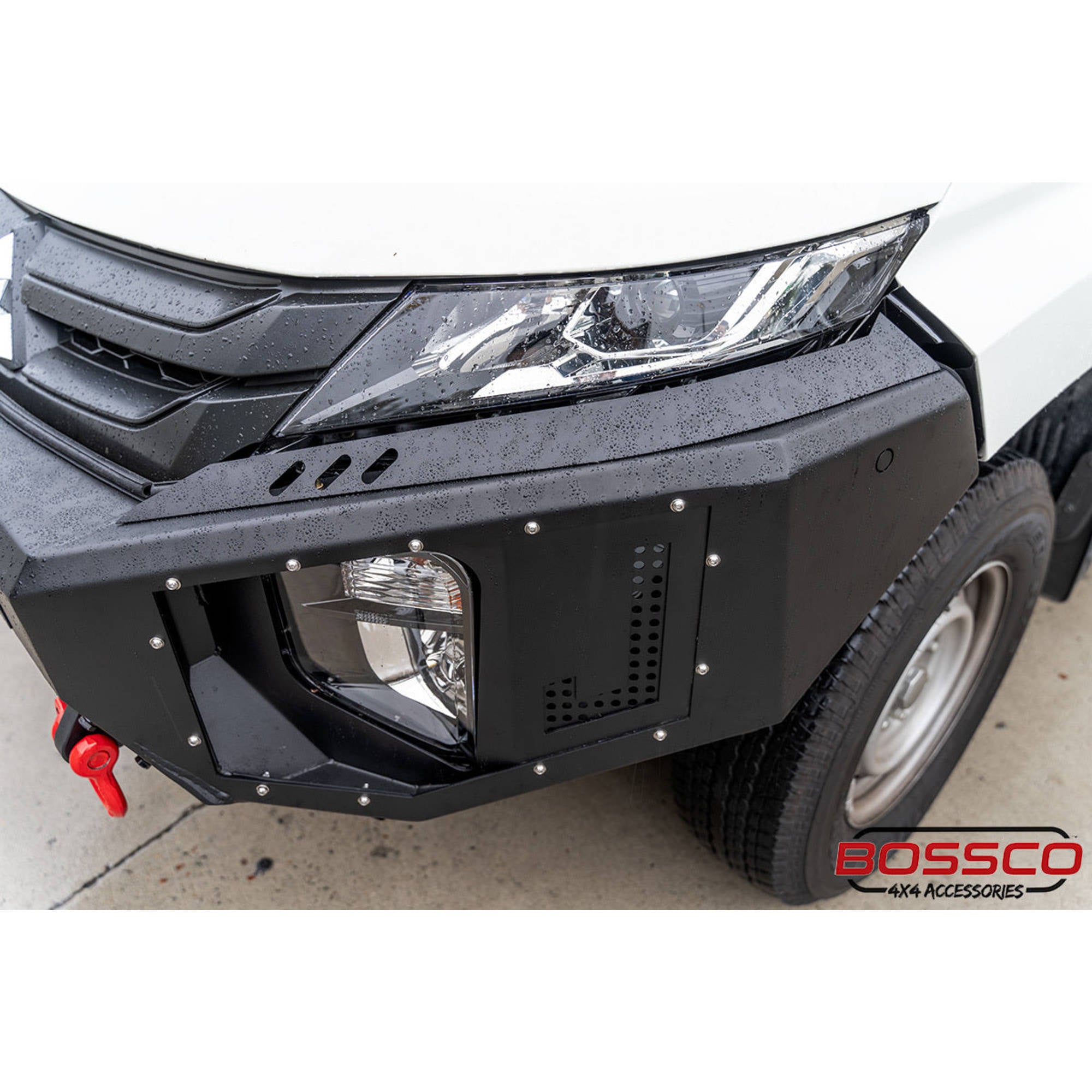 MONSTER No Loop Full Bumper Replacement  Bullbar Suitable For Mitsubishi Triton 2019-2023 UPDATED