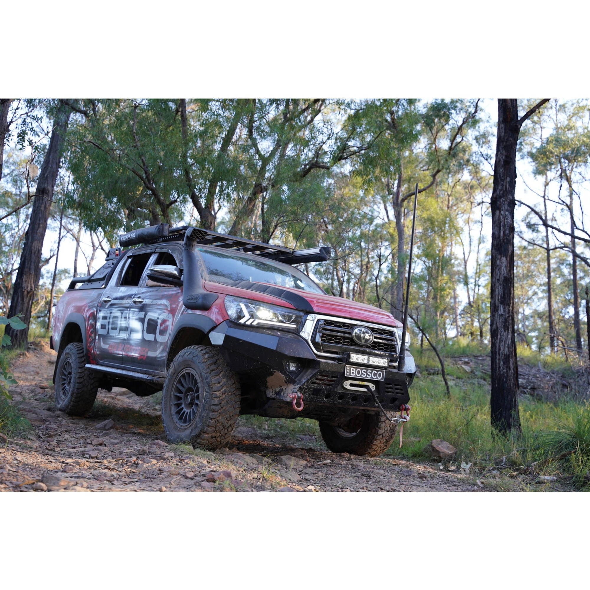 Full Bumper Replacement Steel Bull Bar Bullbar Suitable For Toyota Hilux 2018-2020