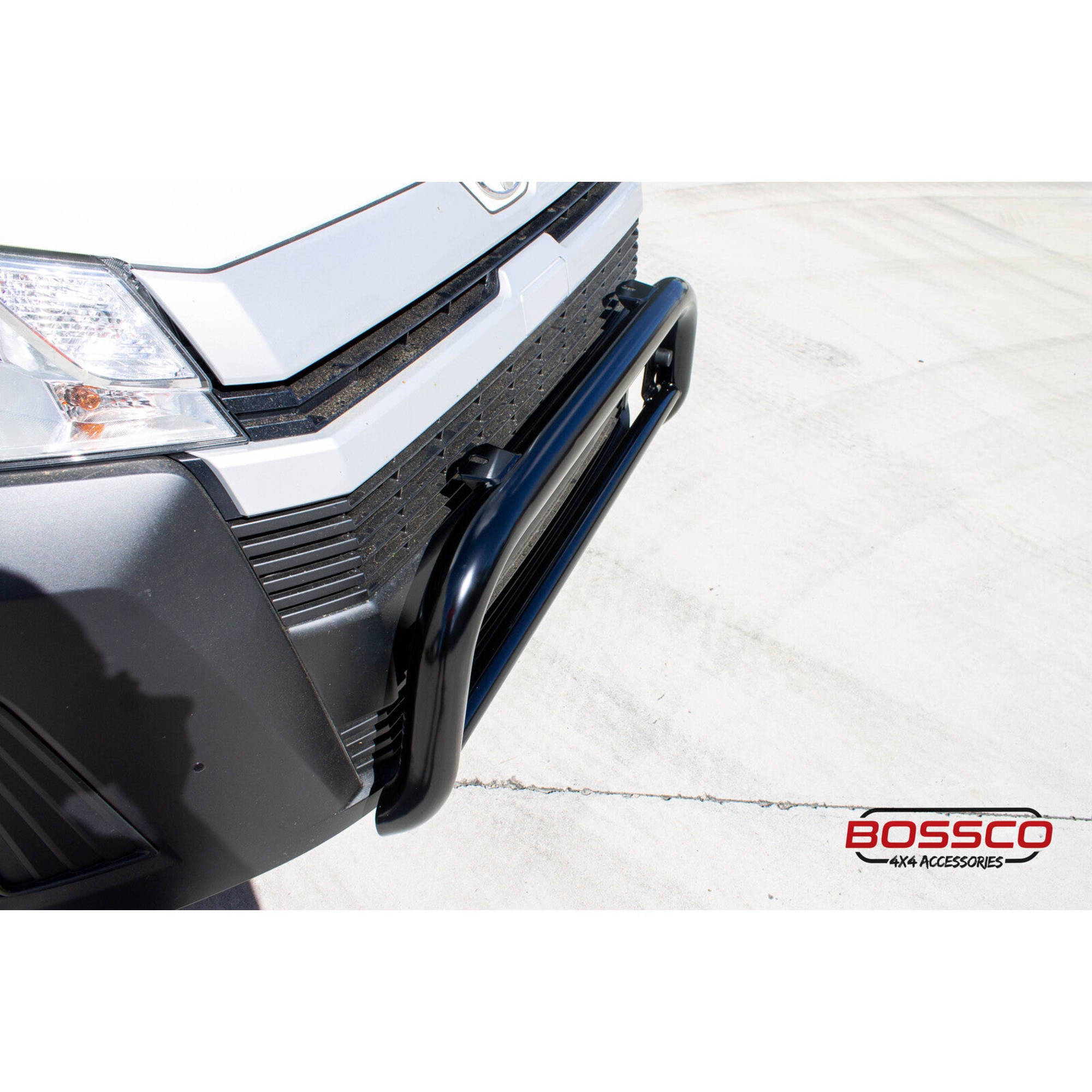 Black Nudge Bar Suitable For Toyota Hiace LWB 2019-2025