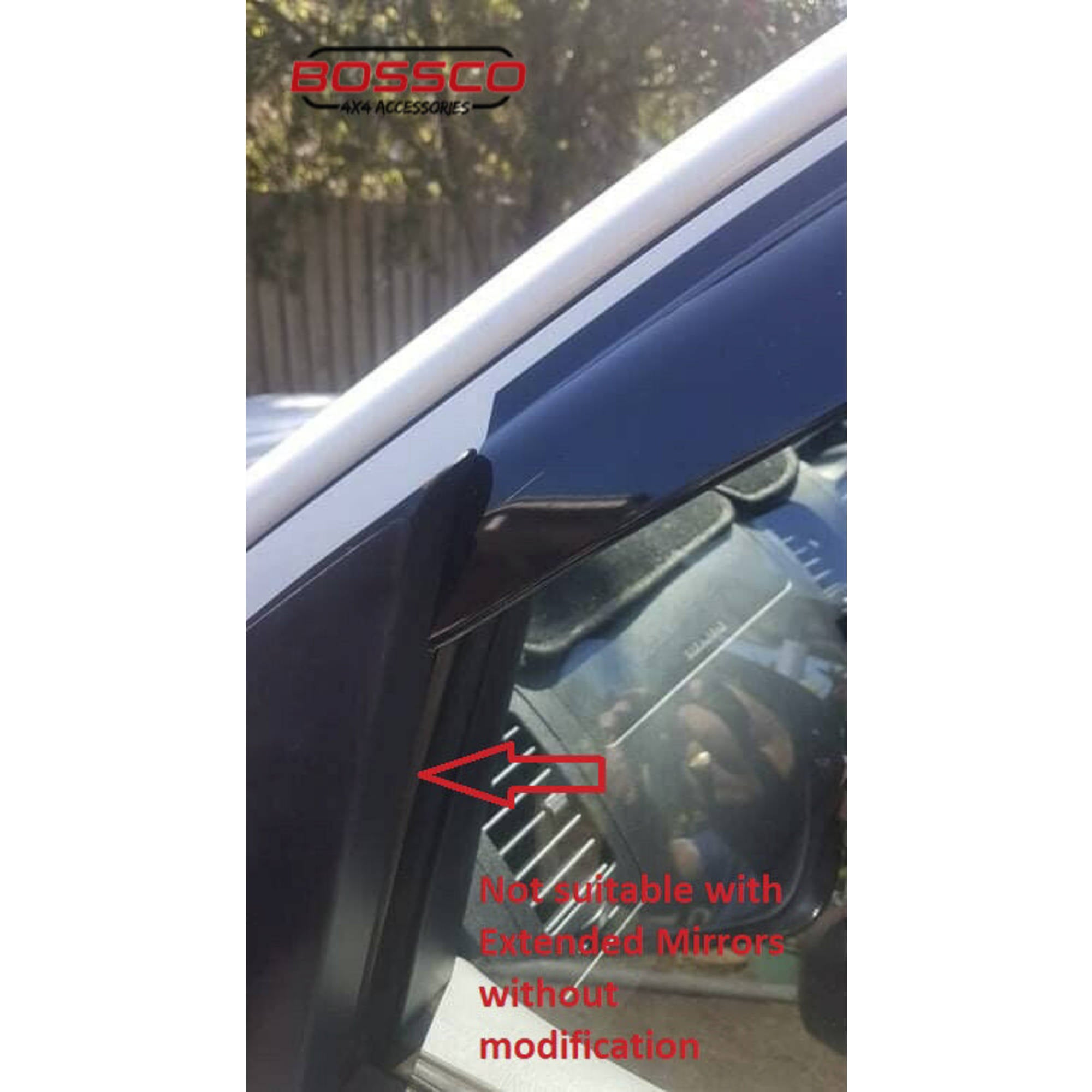 Weather Shields suitable for Toyota Hilux Extra Cab 2005-2015