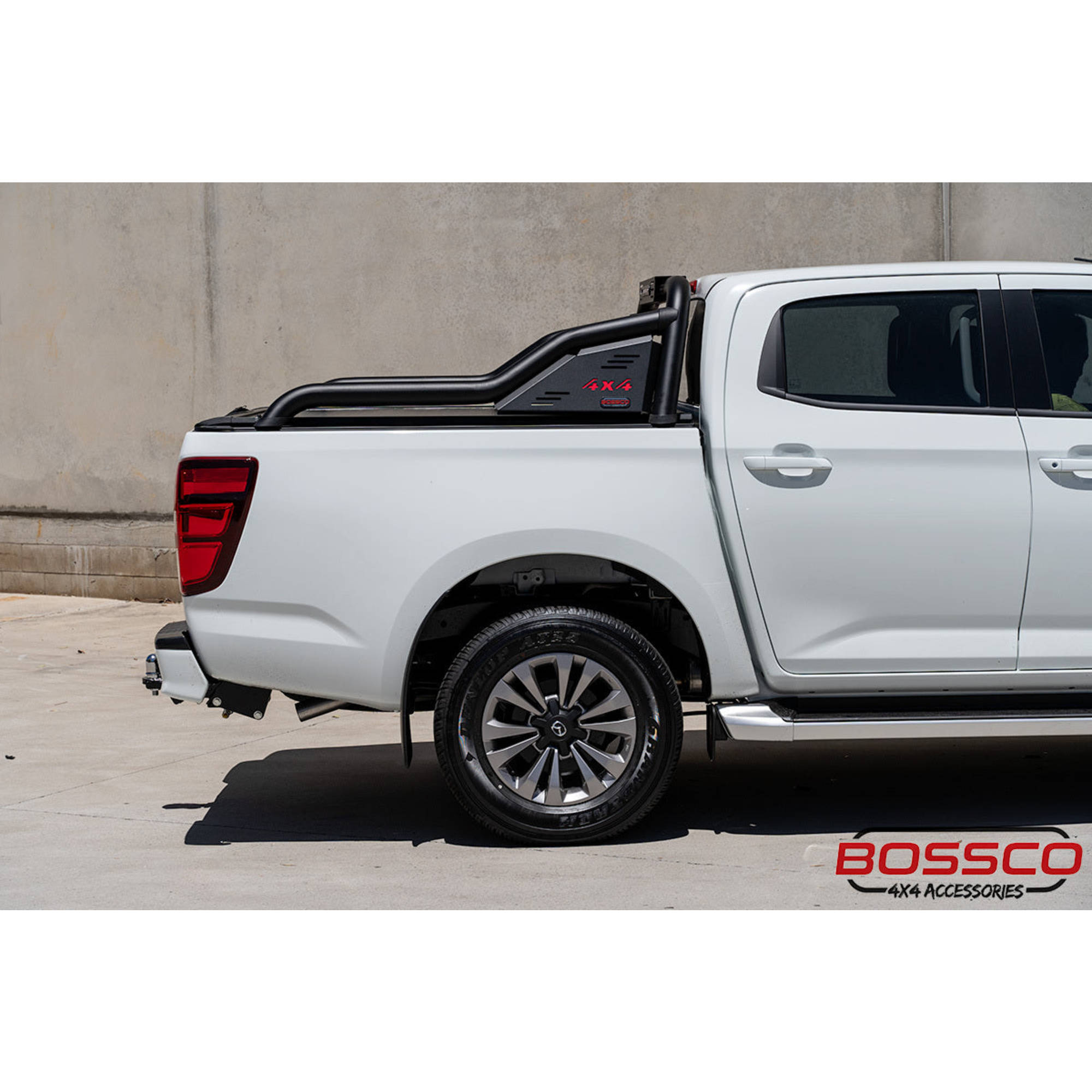 Black Steel Extended Sports Bar Suitable With BA Roller Shutters