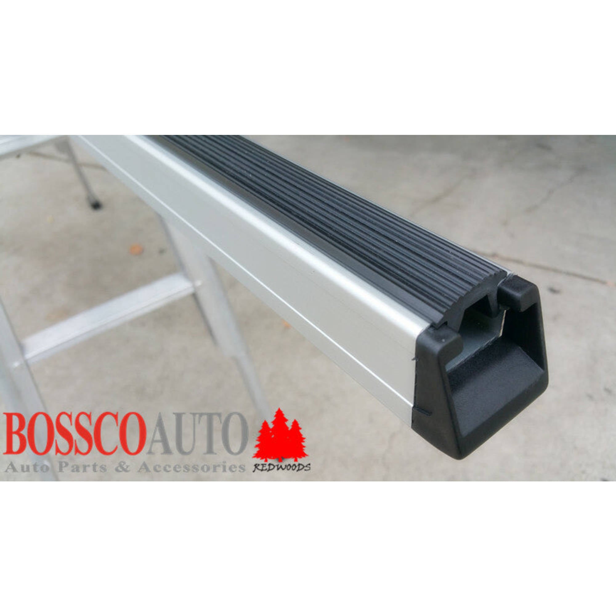 Heavy Duty Silver Low Mount Roof Racks Suitable For Nissan Patrol GU/Y61 1998-2016 (Set of 3)