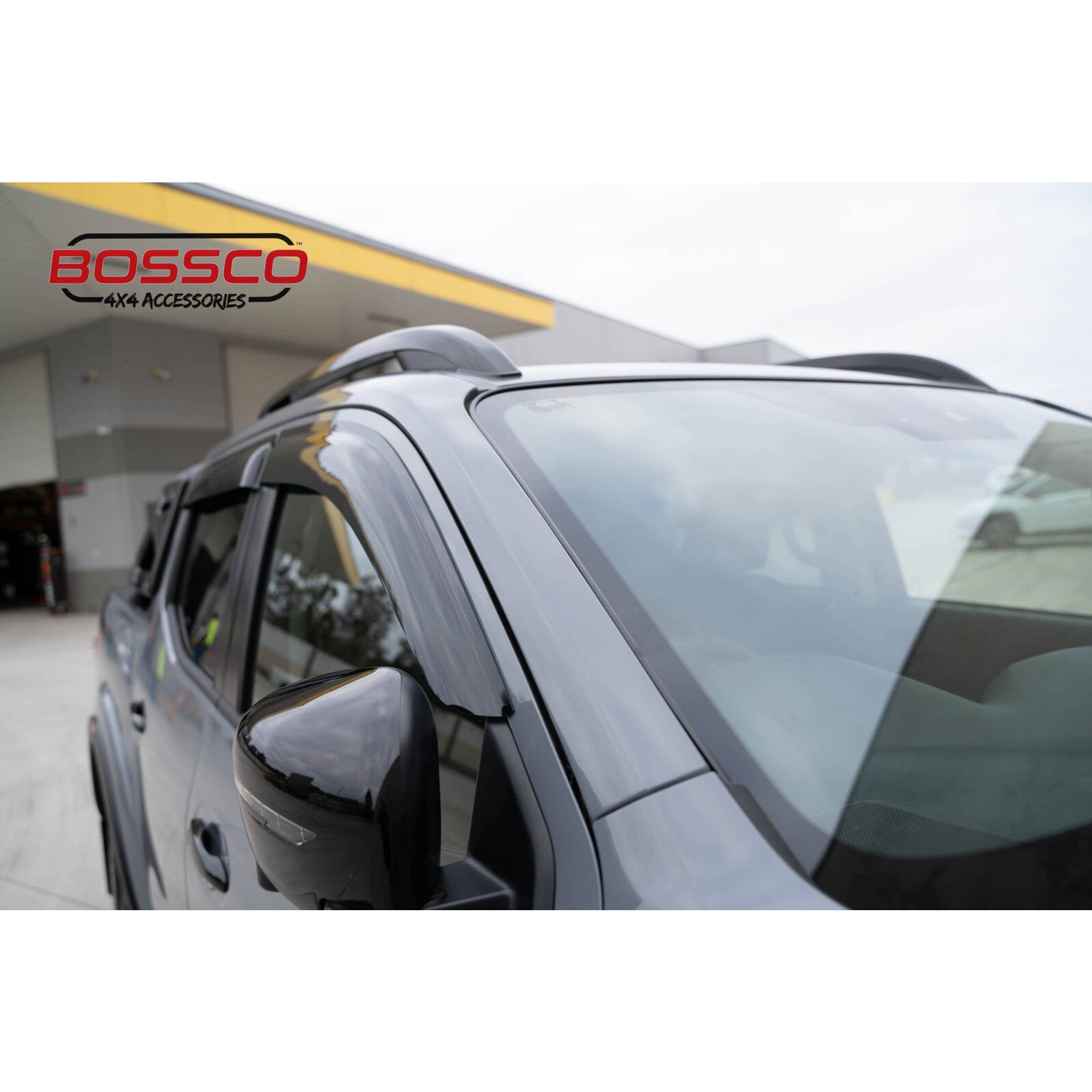 Weather shields suitable for Nissan Navara NP300/D23 2021-2024 Facelift Model