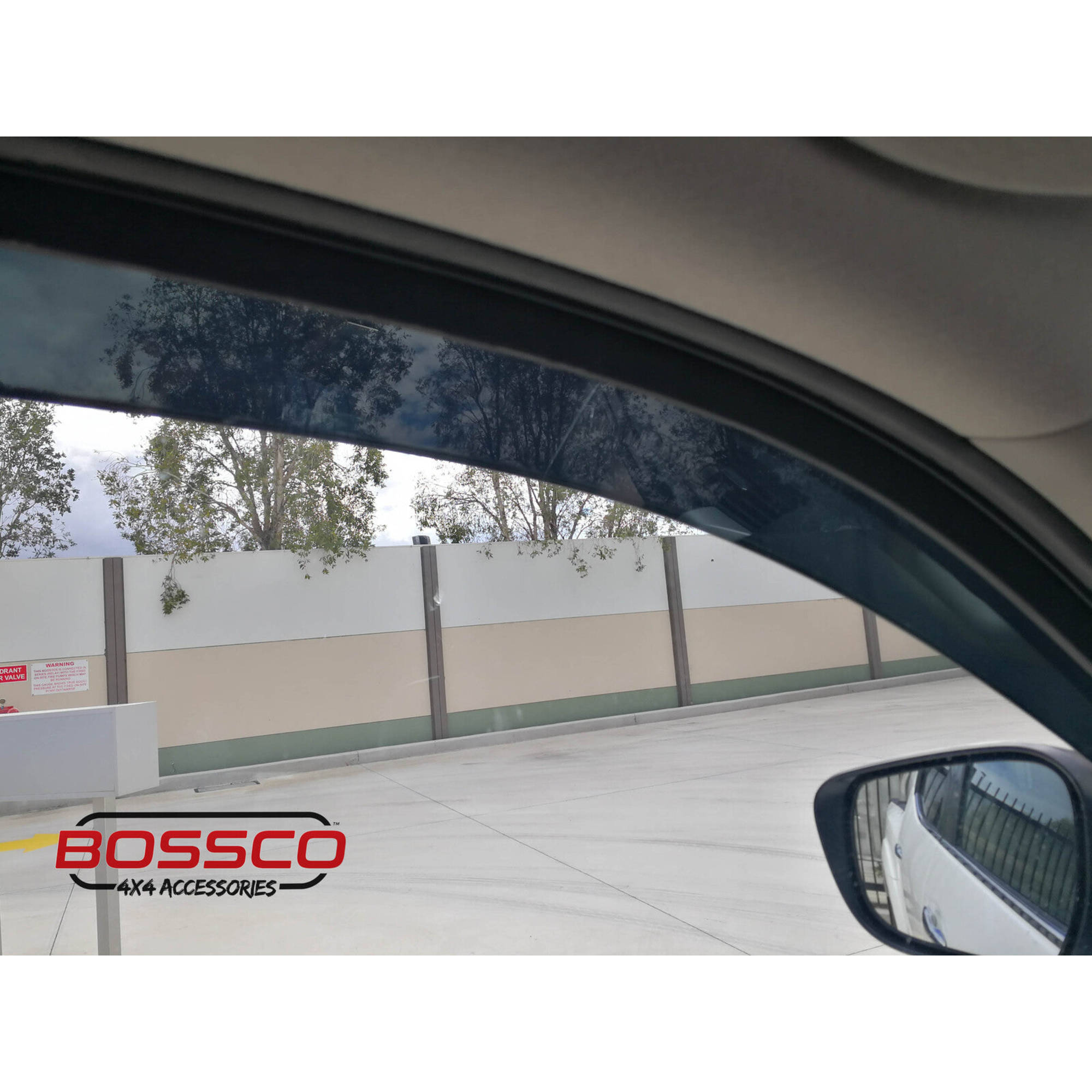 Weather shields suitable for Nissan Navara NP300/D23 2021-2024 Facelift Model