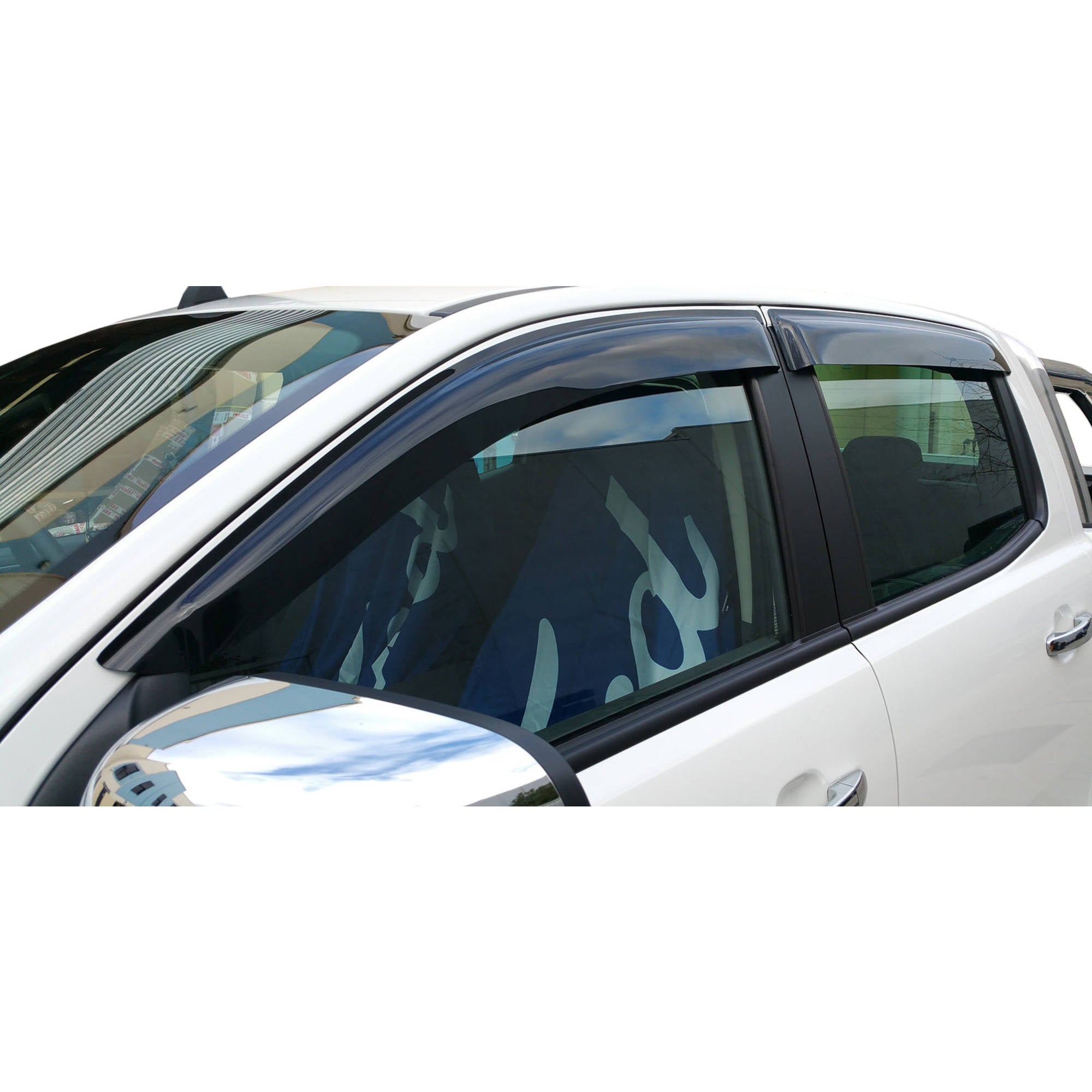 Weather shields suitable for Nissan Navara NP300/D23 2021-2024 Facelift Model