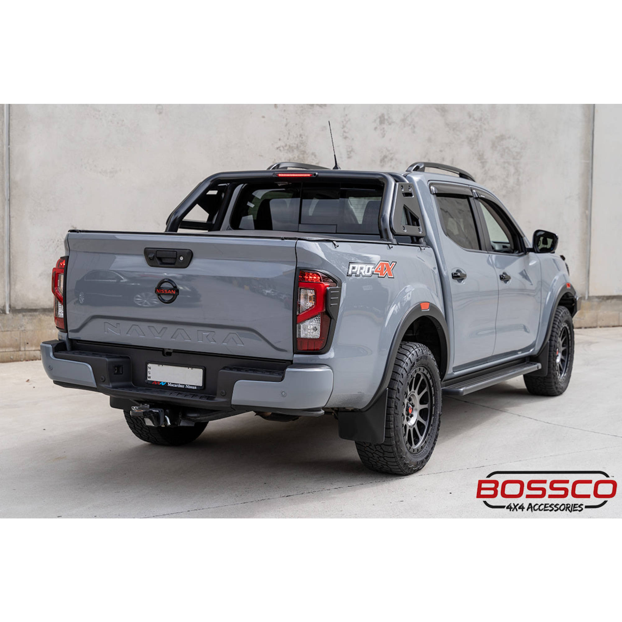 Rear Black Taillight Tail Light Trim Covers Suitable For Nissan Navara NP300 Facelift 2021-2025