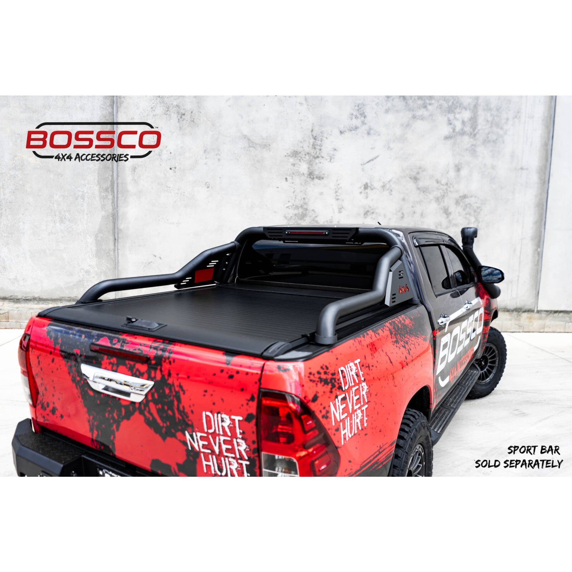 Manual Roller Shutter Tonneau Lid Suitable For Toyota Hilux 2015 – 2024