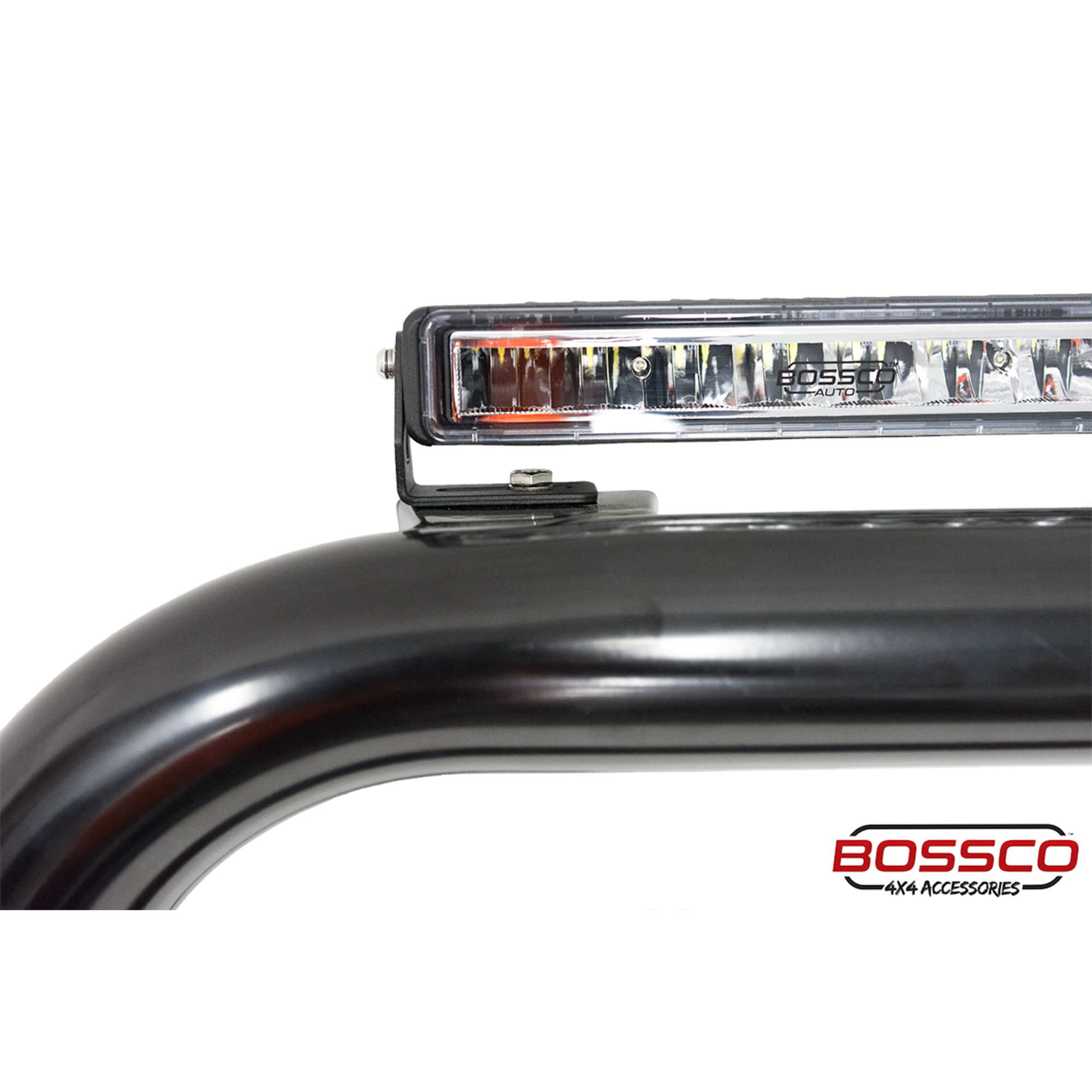 Black Nudge bar suitable for Hyundai iLoad 2007-2022 w/ 20" Modular Single Row LED Light Bar