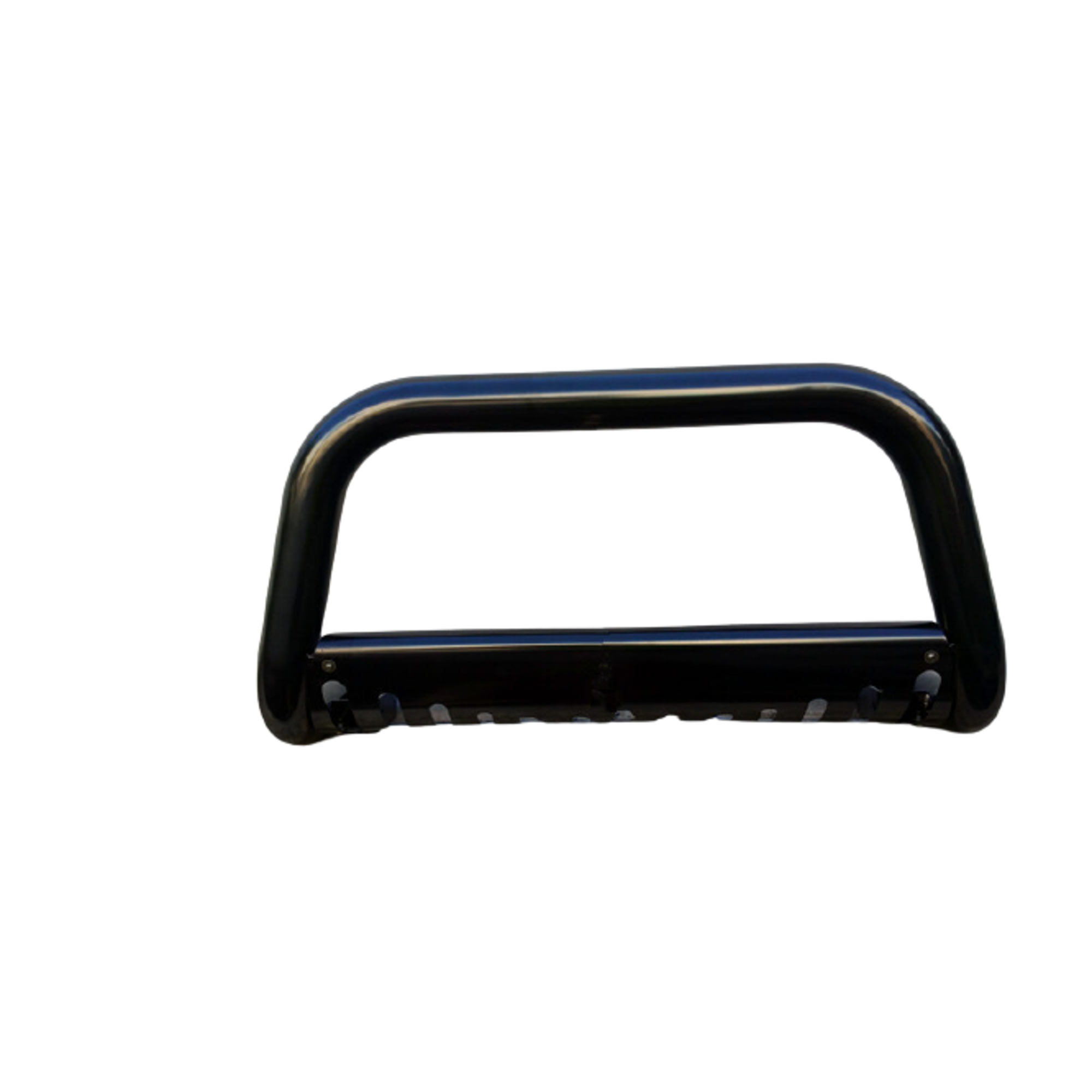 Black Low Nudge Bar with Skid Plate suitable for Mazda BT-50 2020-2024