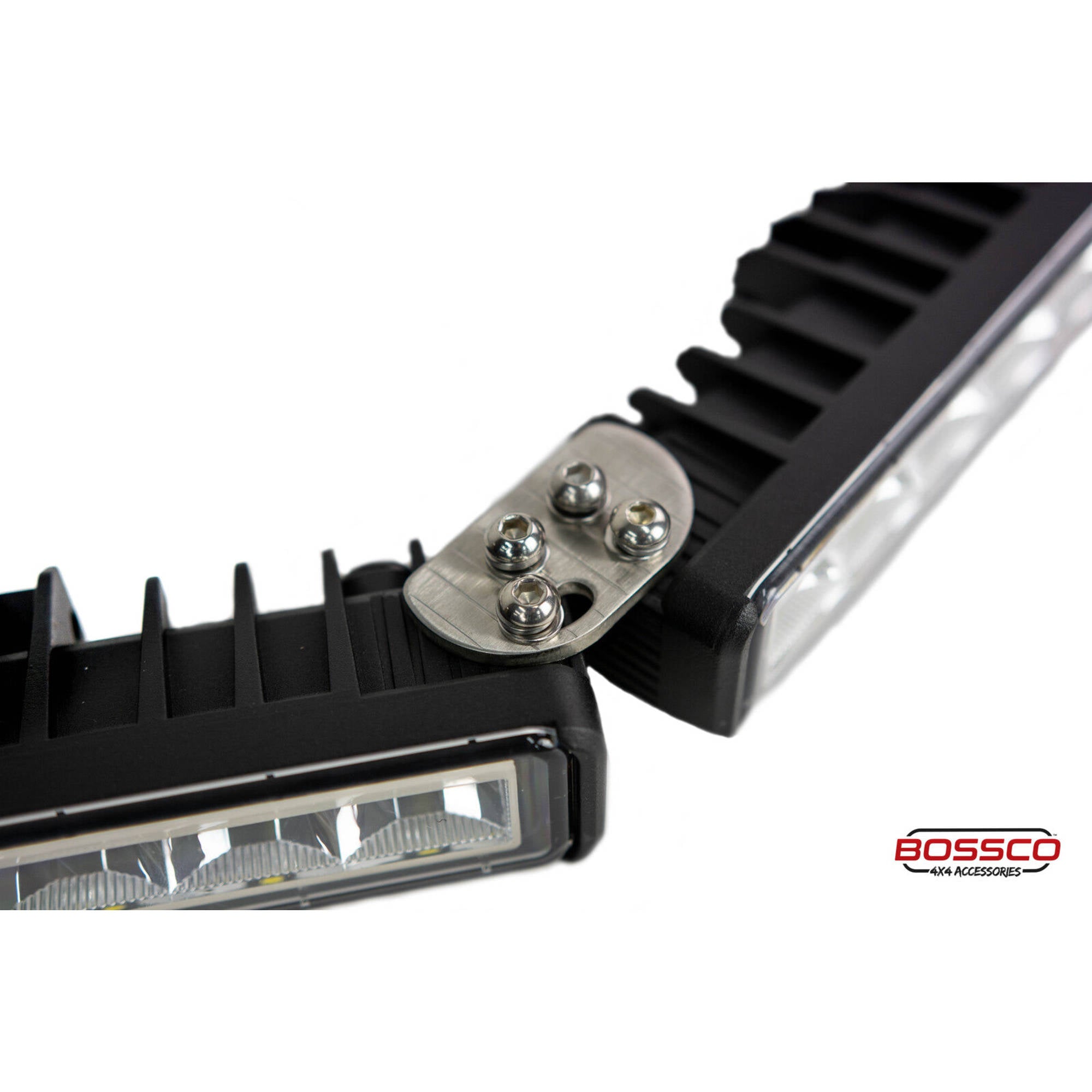 3x Modular 10" Single Row LED Light Bars w/ Wiring Harness | 4200 Lumens Each | Fitted with Osram LEDs
