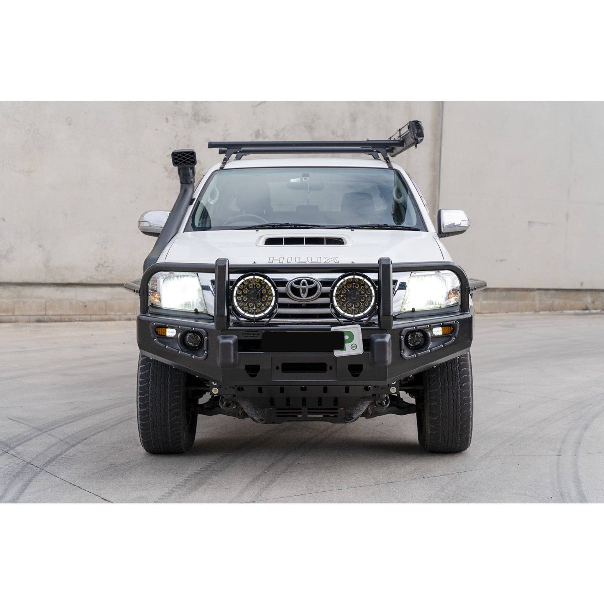 Triple Loop Full Bumper Replacement Bull bar Suitable For Toyota Hilux N70 2012-2015