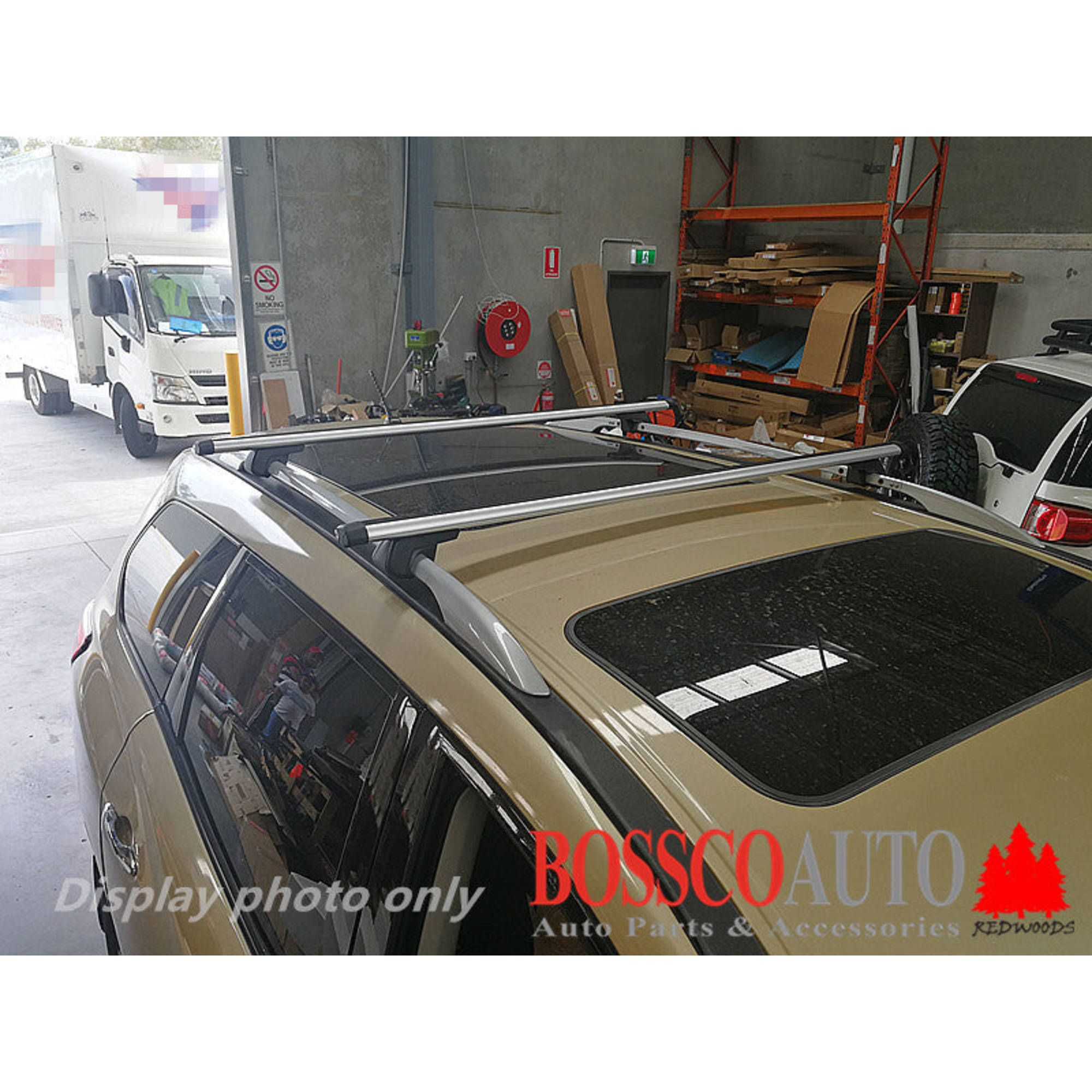 Silver Universal 53" Claw-Style Roof Racks Suitable with Roof Rails For Nissan Murano, Pathfinder, Dualis & Qashqai