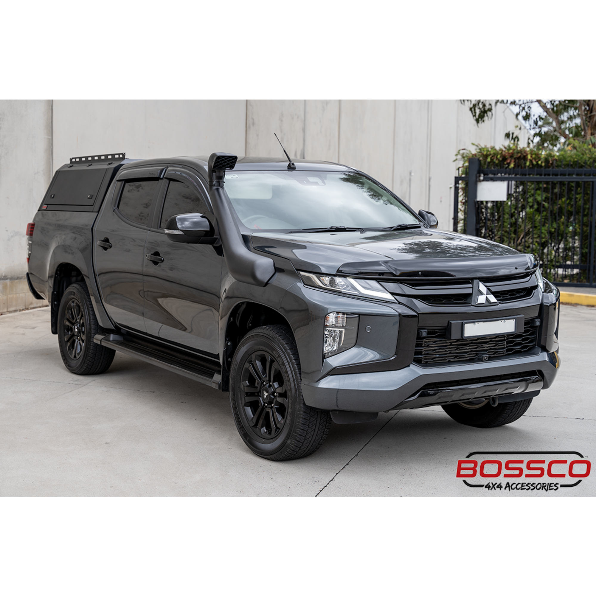 Black Snorkel Air Intake Kit suitable for Mitsubishi Triton MR 2019-2023