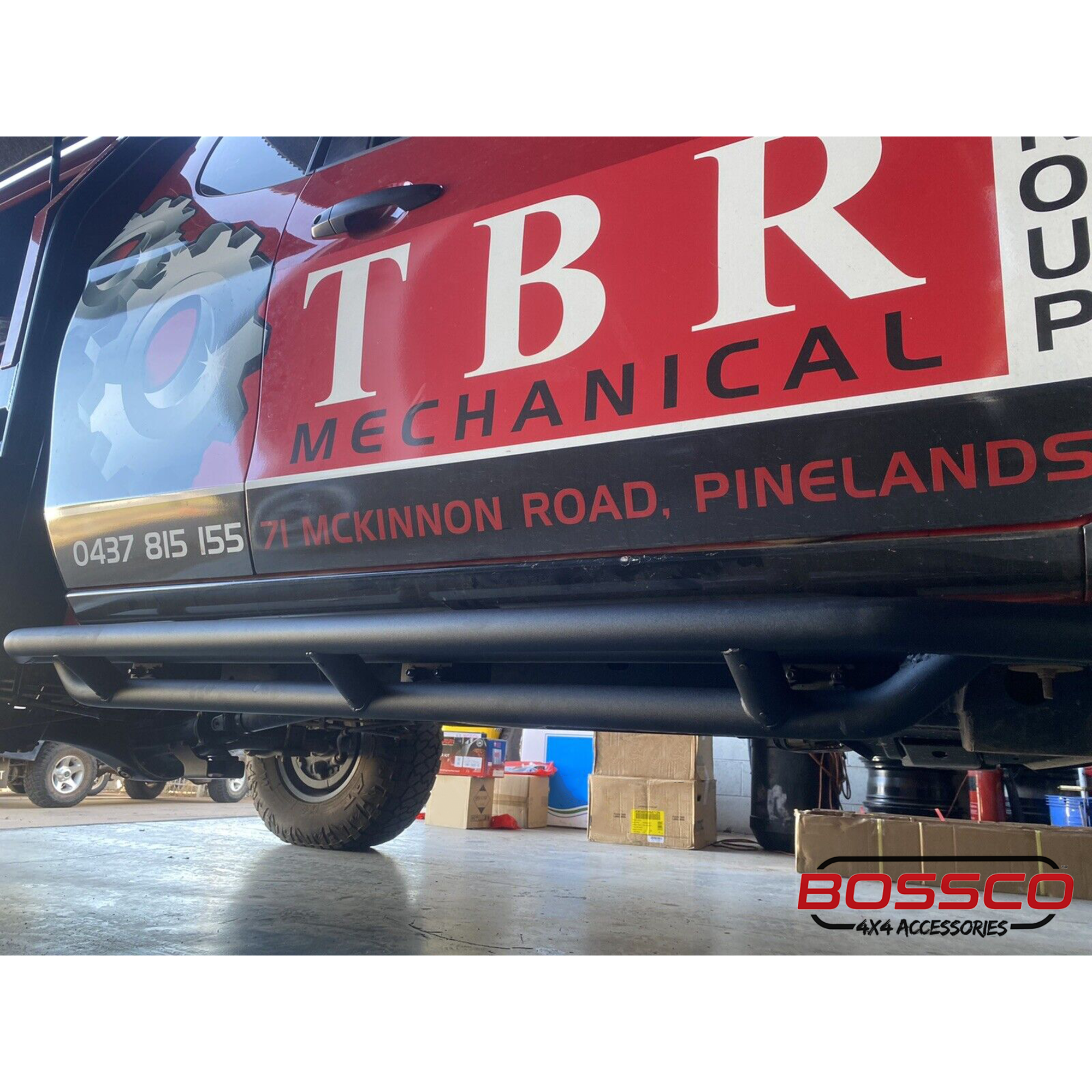 BEAST Side Steps Suitable For Mitsubishi Triton MR Extra/Club Cab 2019-2023