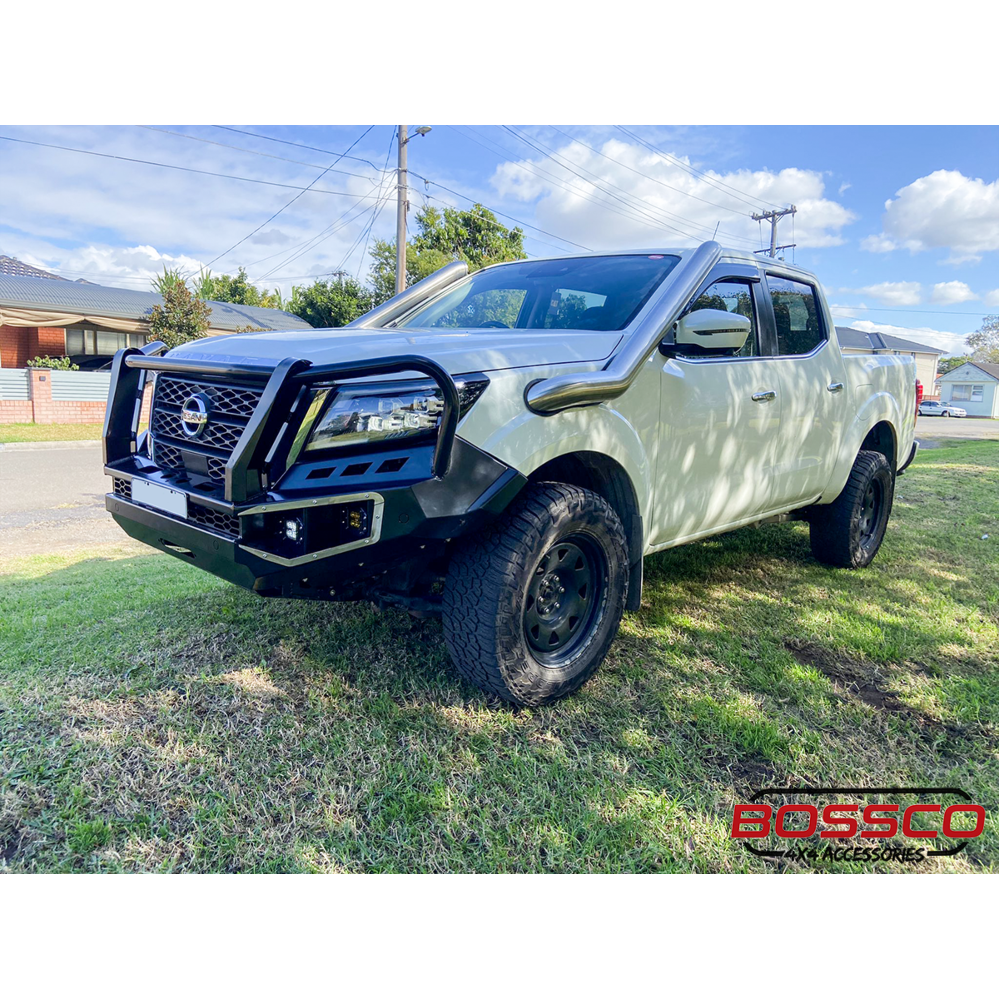 Triple Loop Full Bumper Replacement Bull bar Suitable For Nissan Navara NP300 D23 2021-2025