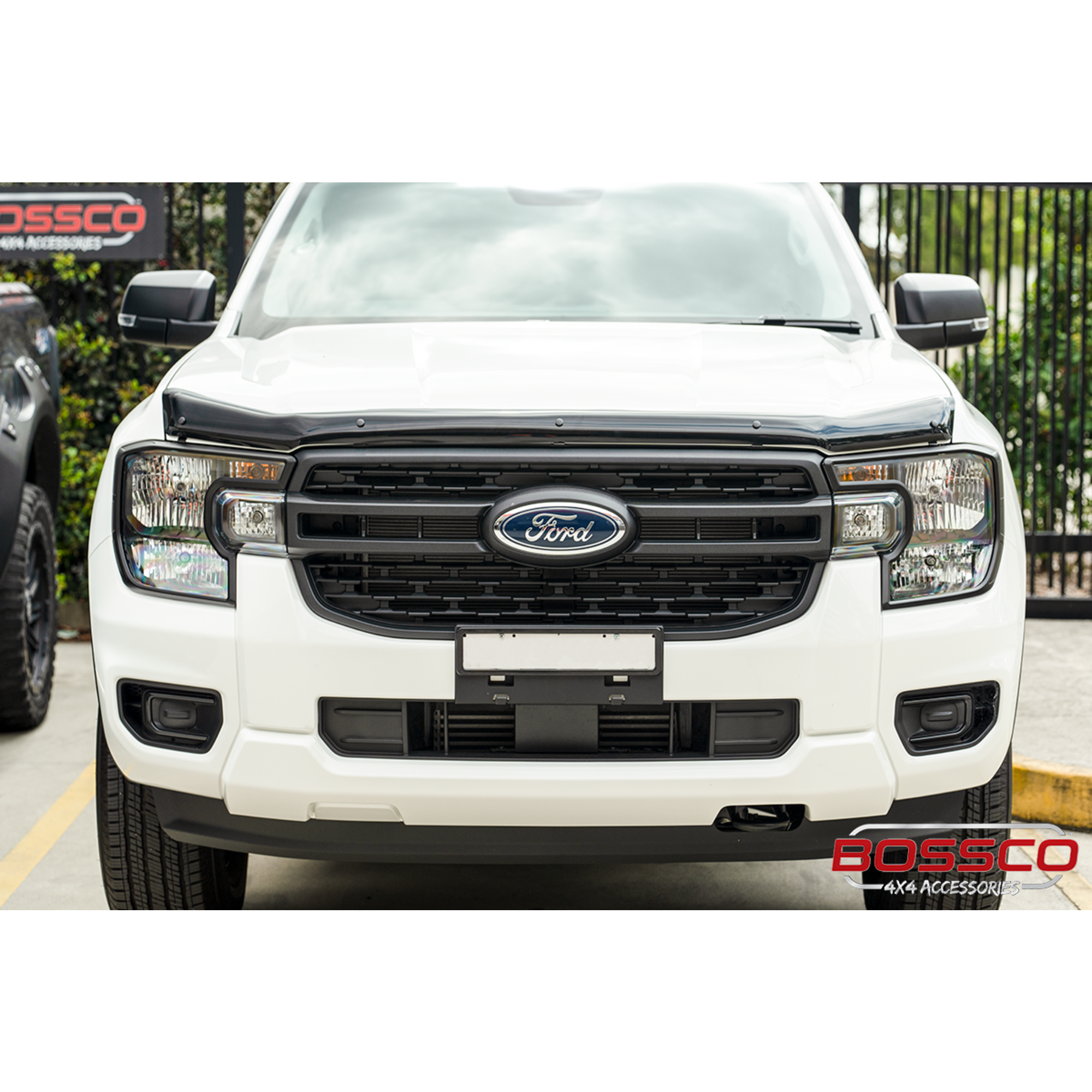 Front Black Headlight Head Light Trim Covers Suitable For NEXT GEN Ford Ranger XL XLS 2022-2025