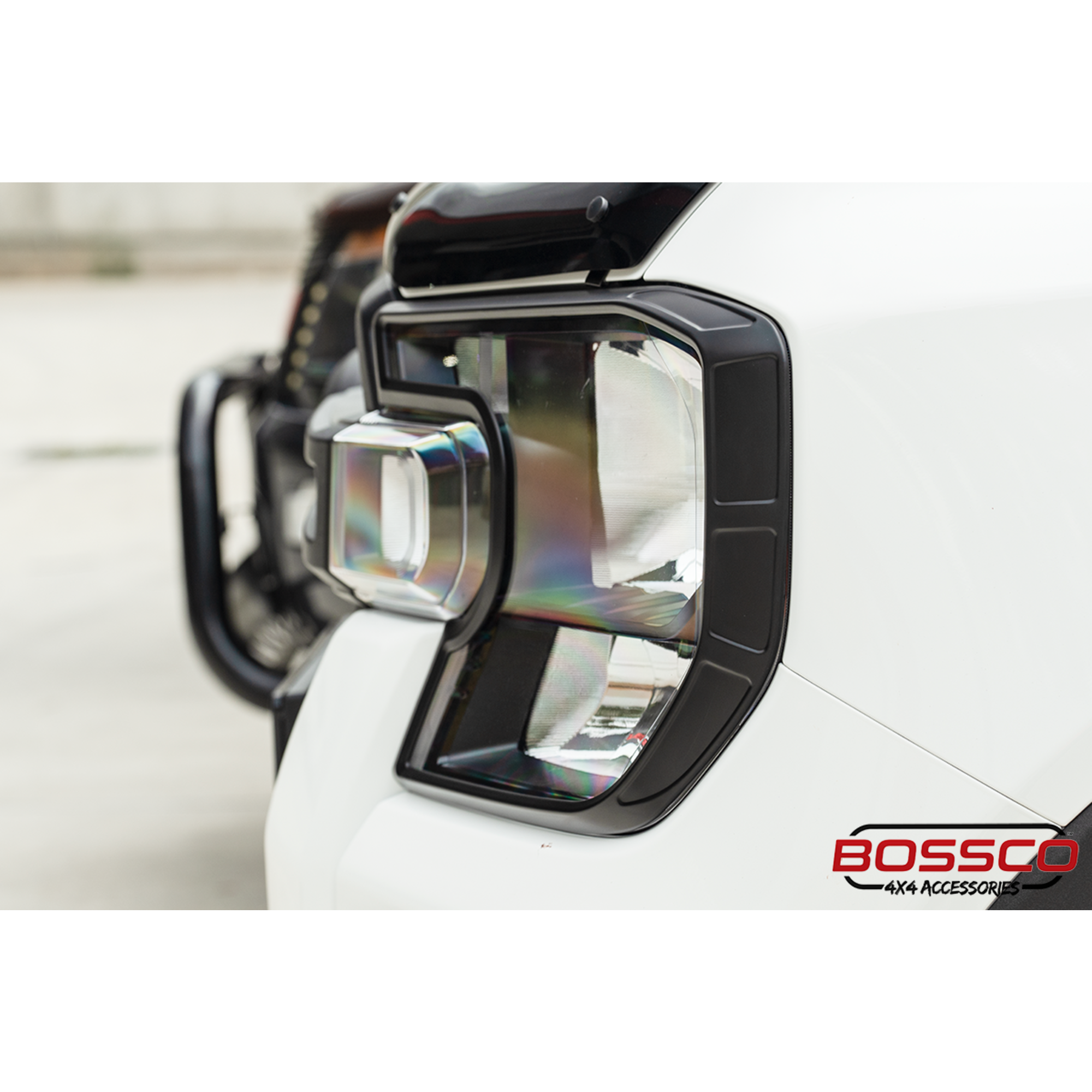 Front Black Headlight Head Light Trim Covers Suitable For NEXT GEN Ford Ranger XL XLS 2022-2025