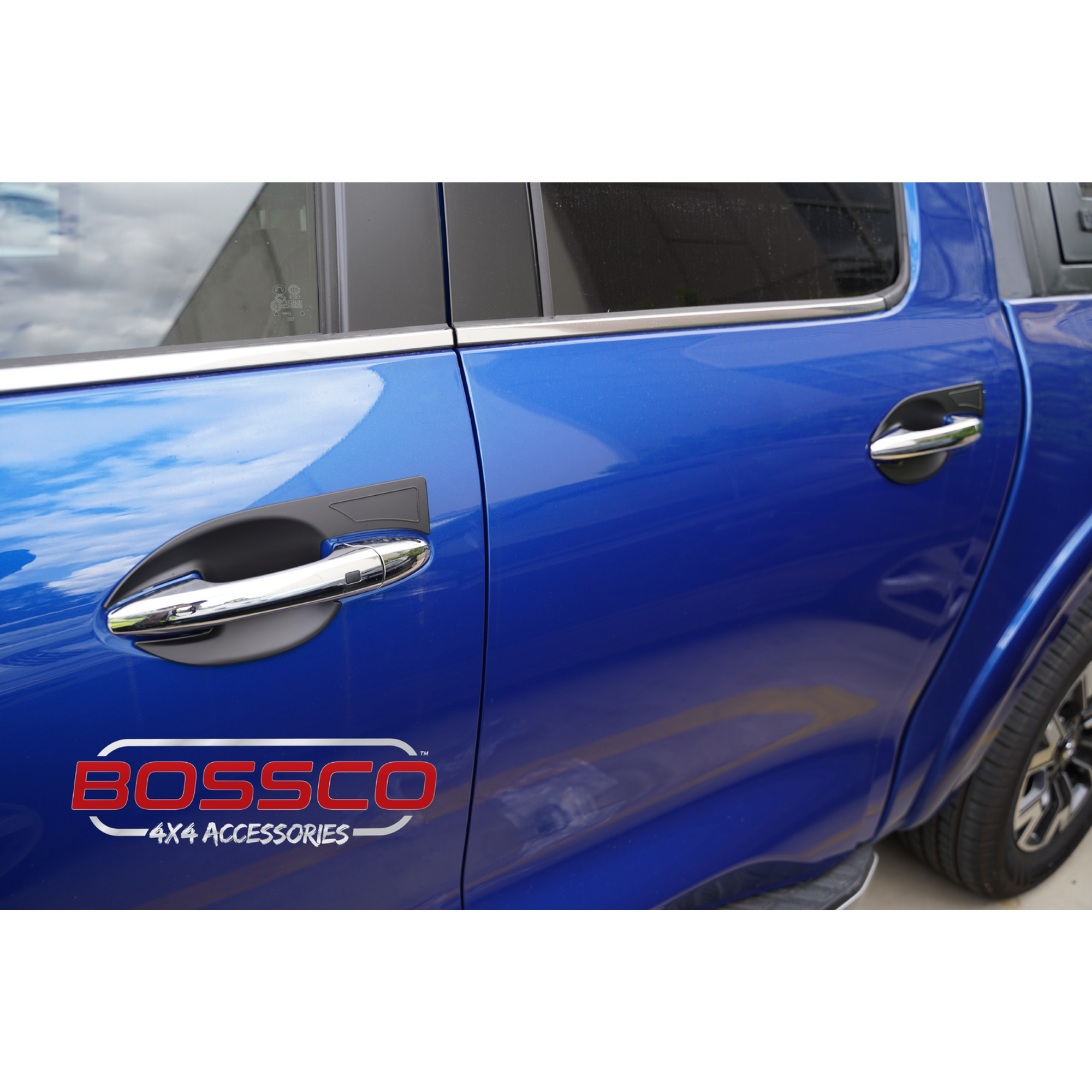 BLACKOUT Door Handle Bowl Covers Protectors Suitable For GWM Cannon 2020-2025