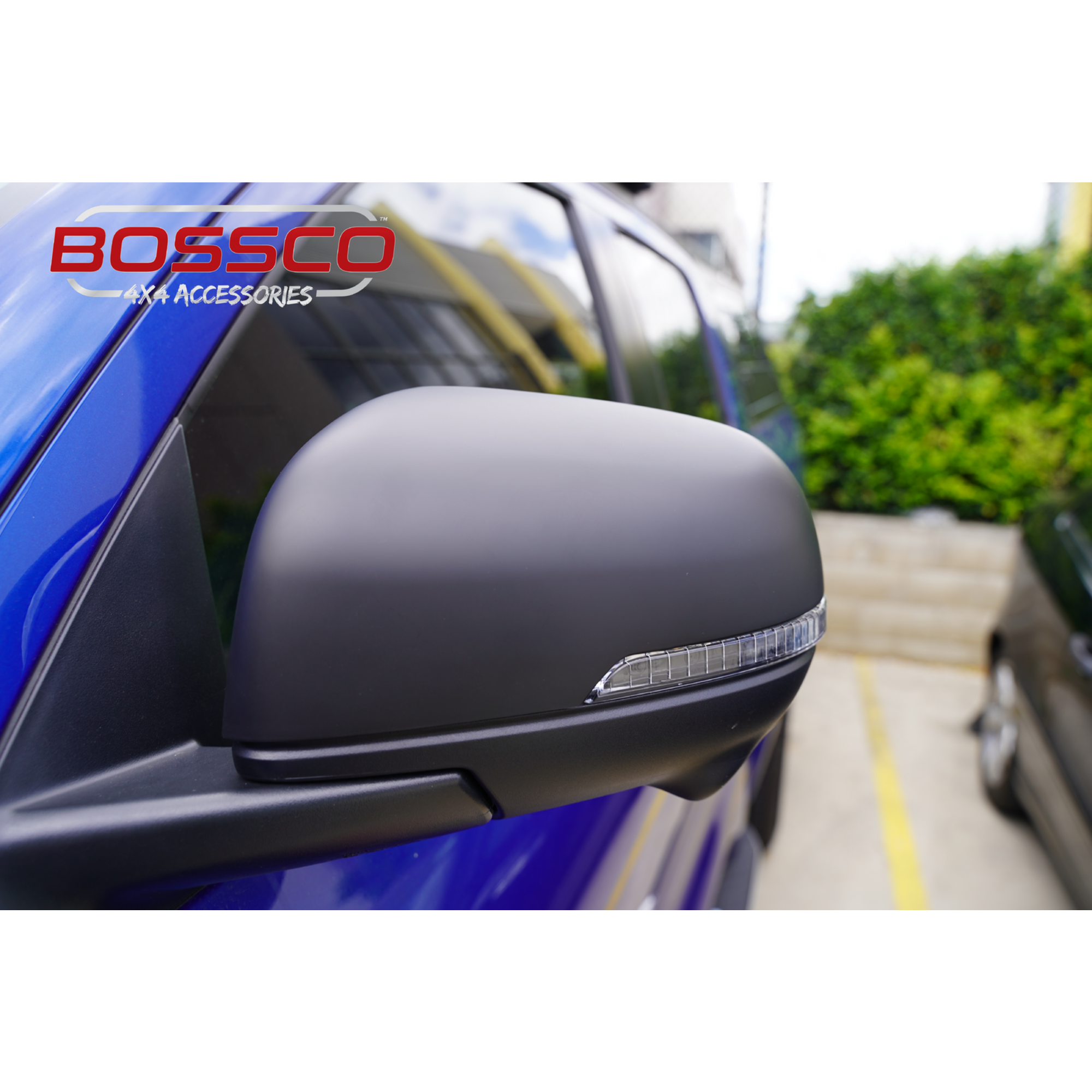 BLACKOUT Side Mirror Covers Protectors Suitable For GWM Cannon 2020-2025