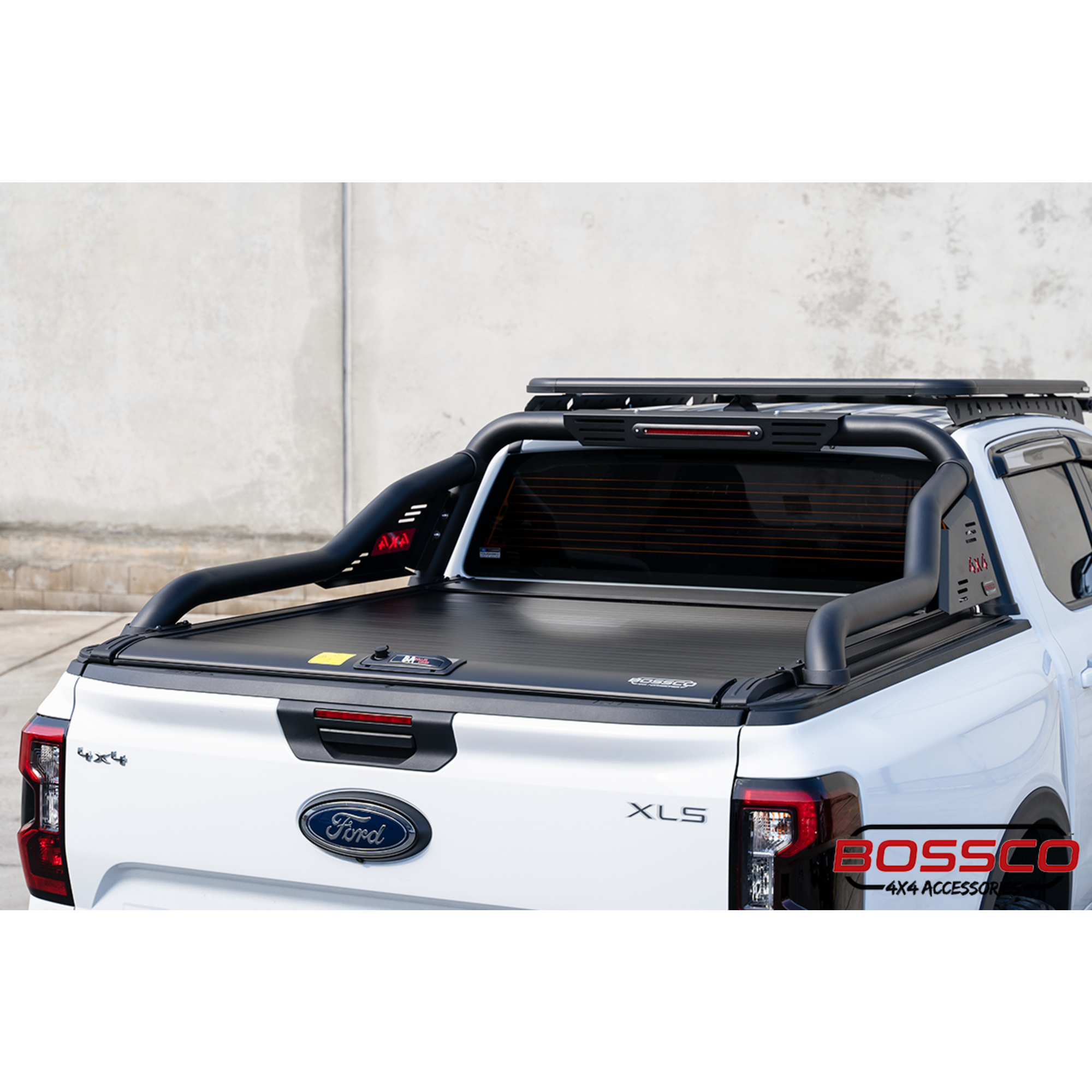 Black Manual Roller Shutter Suitable For NEXT GEN Ford Ranger 2022-2025