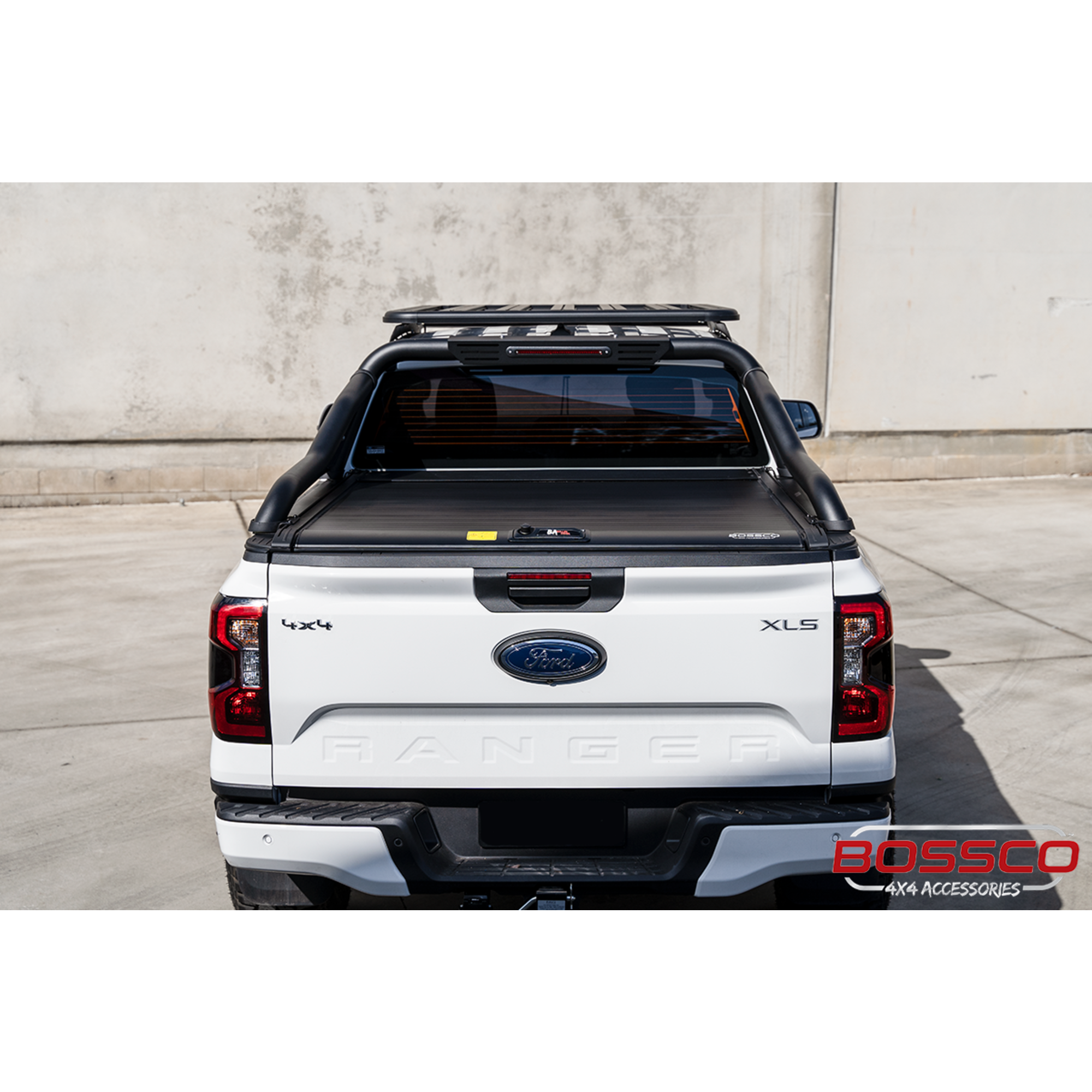 Black Manual Roller Shutter Suitable For NEXT GEN Ford Ranger 2022-2025
