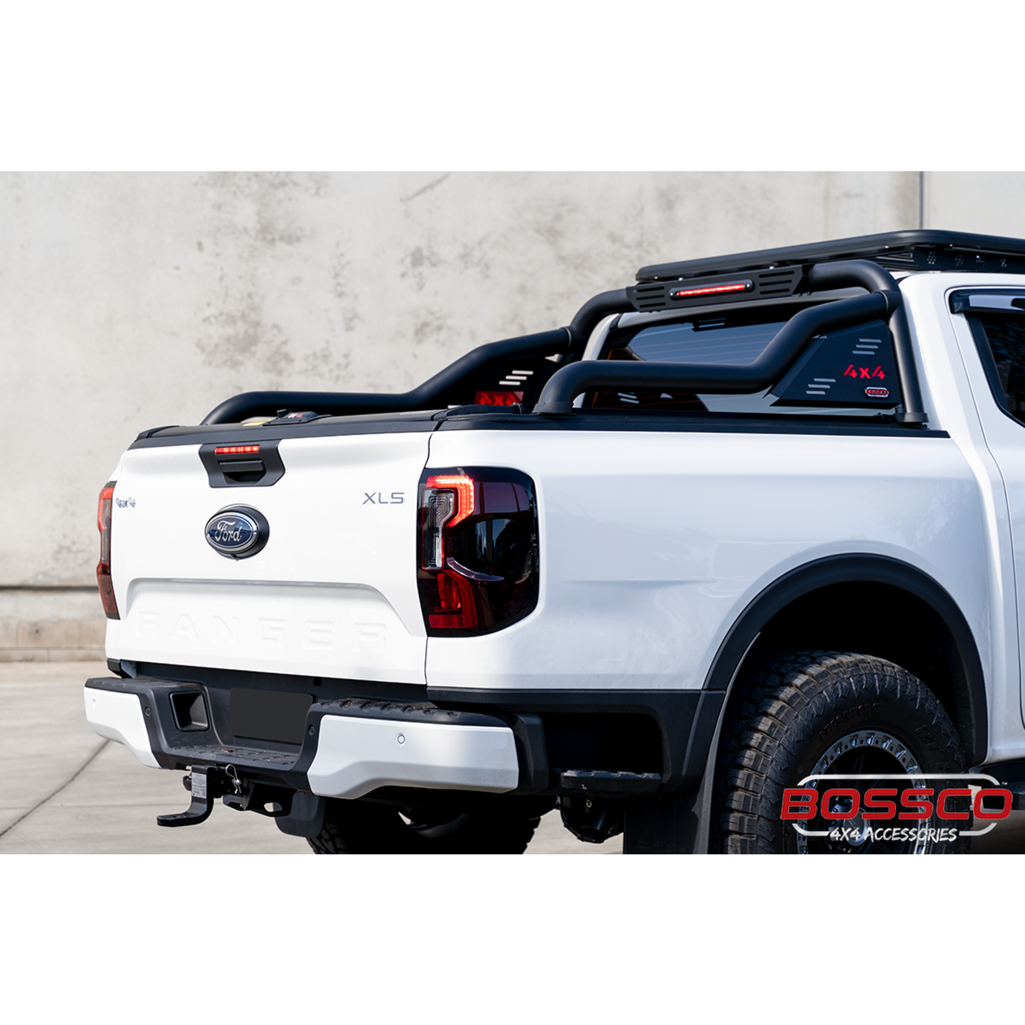 Black Manual Roller Shutter Suitable For NEXT GEN Ford Ranger 2022-2025