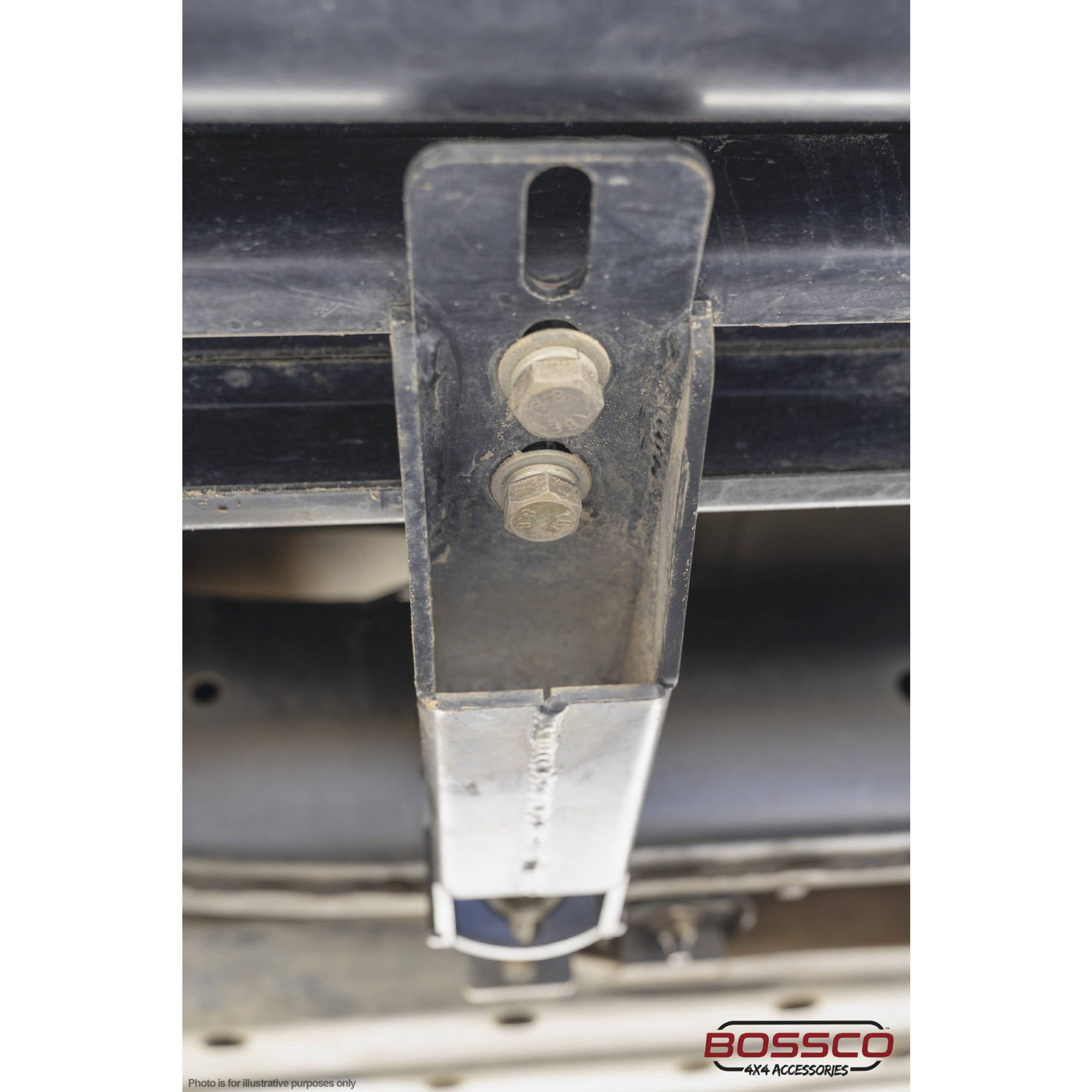 Chassis-Mounted Heavy Duty Side Steps & Brush Bars Suitable for VW AMAROK 2009-2022 - TEST FIT REQUIRED!