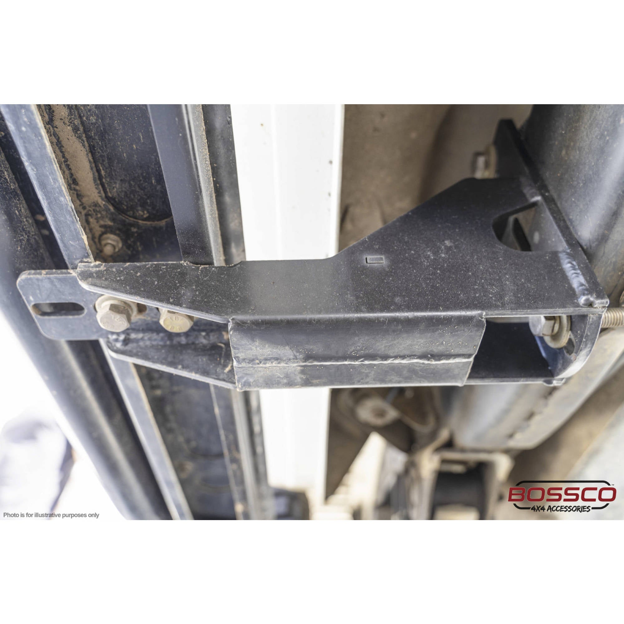 Chassis-Mounted Heavy Duty Side Steps & Brush Bars Suitable for VW AMAROK 2009-2022 - TEST FIT REQUIRED!