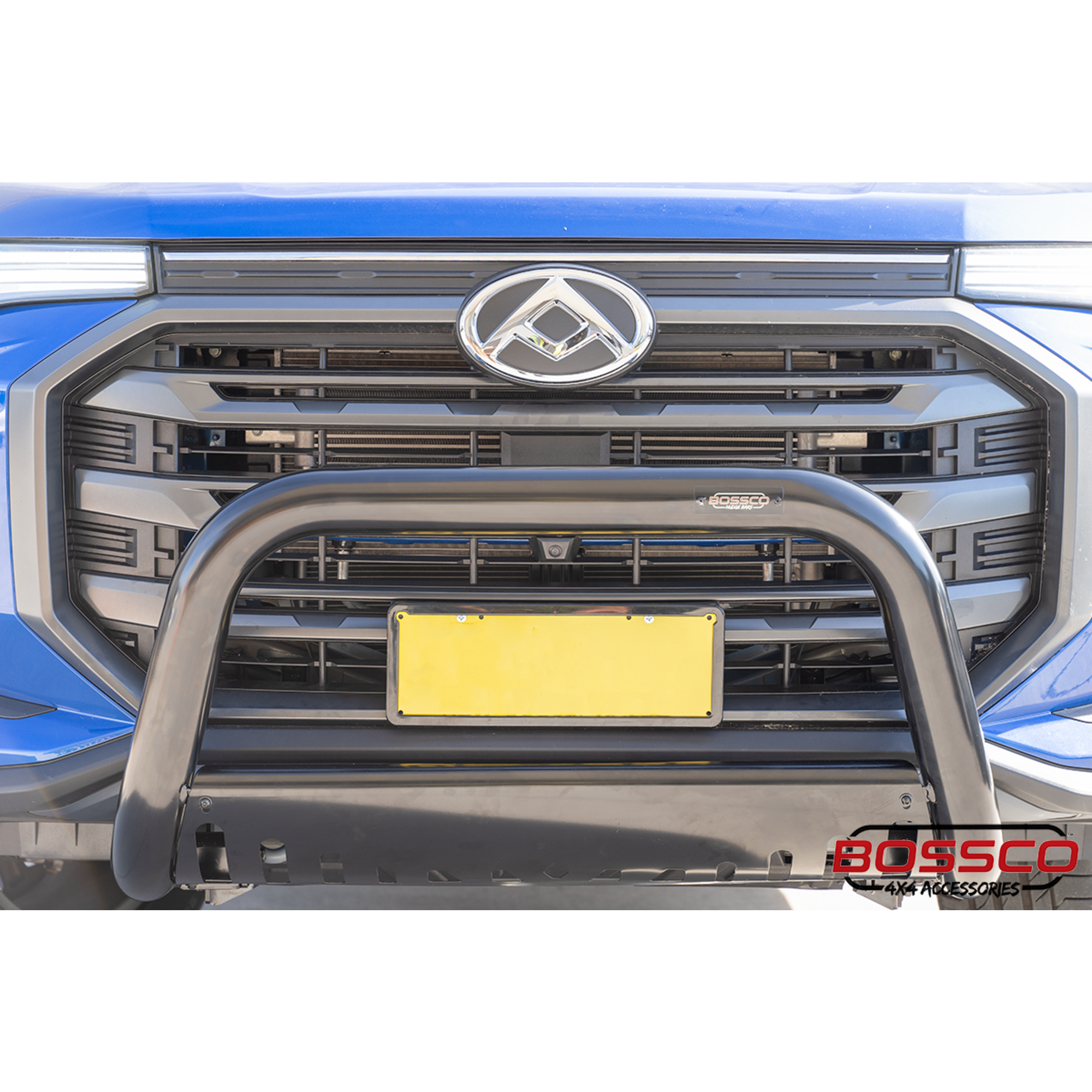 Black Nudge bar With Skid Plate Suitable for LDV T60 Max 2021-2025