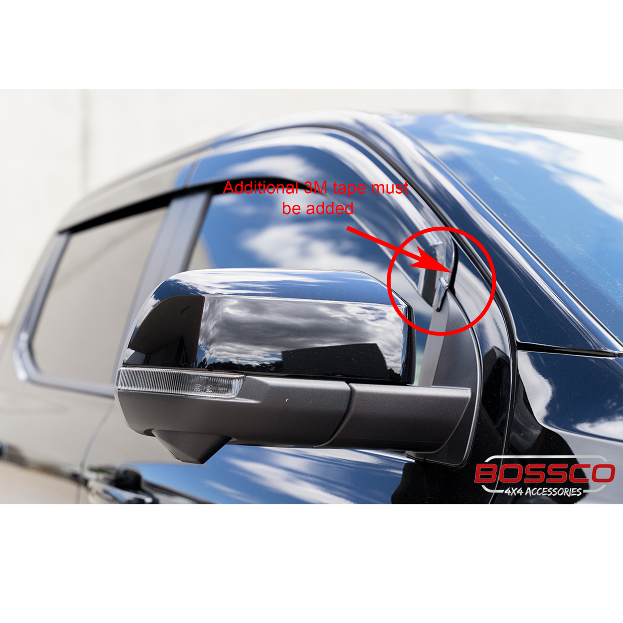 Weathershields Window Visors Suitable For NEXT GEN Ford Ranger RAPTOR 2022-2025