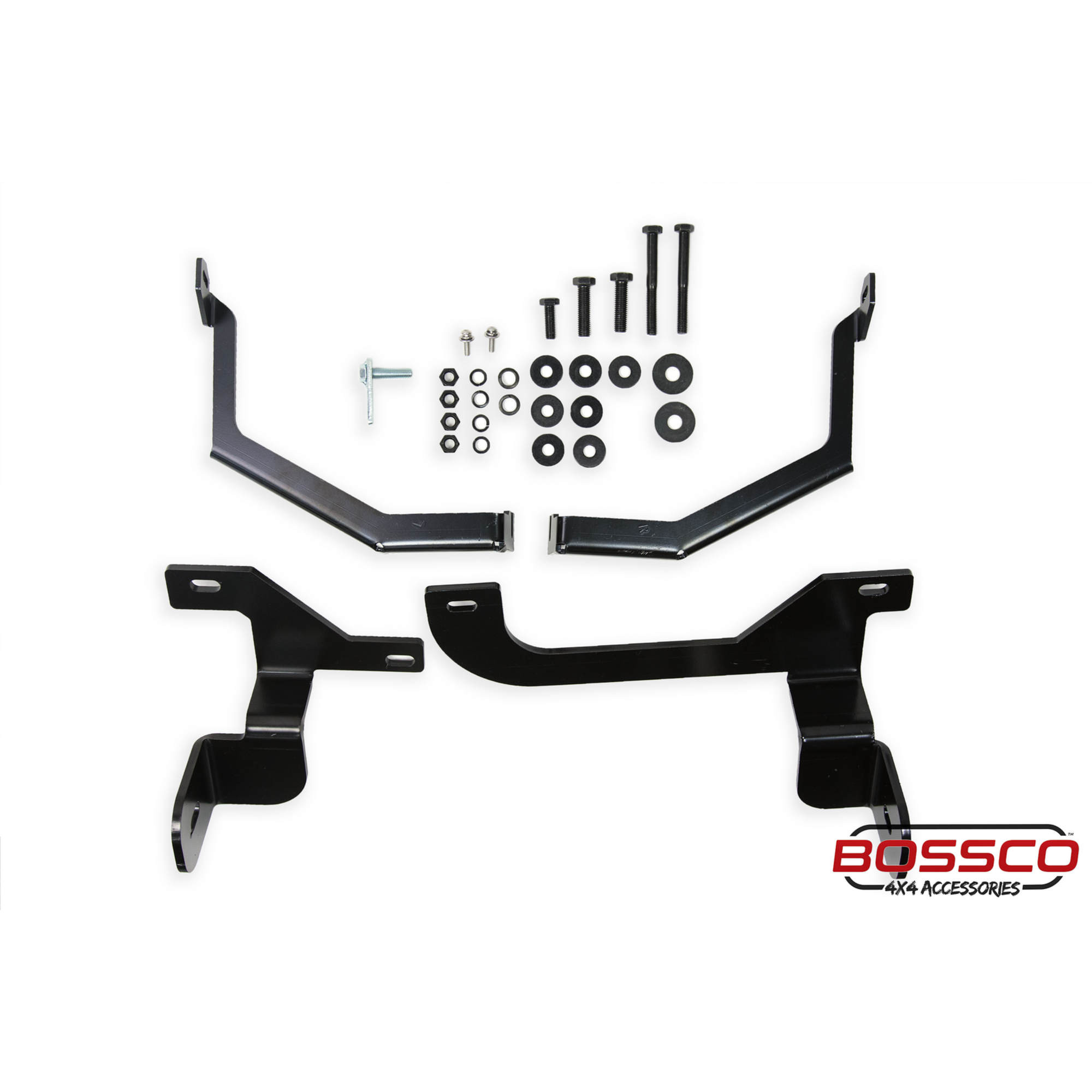 Black Nudge Bar Suitable For Ford Ranger PX MKIII 2018-2022 with Tech Pack & Front Sensors
