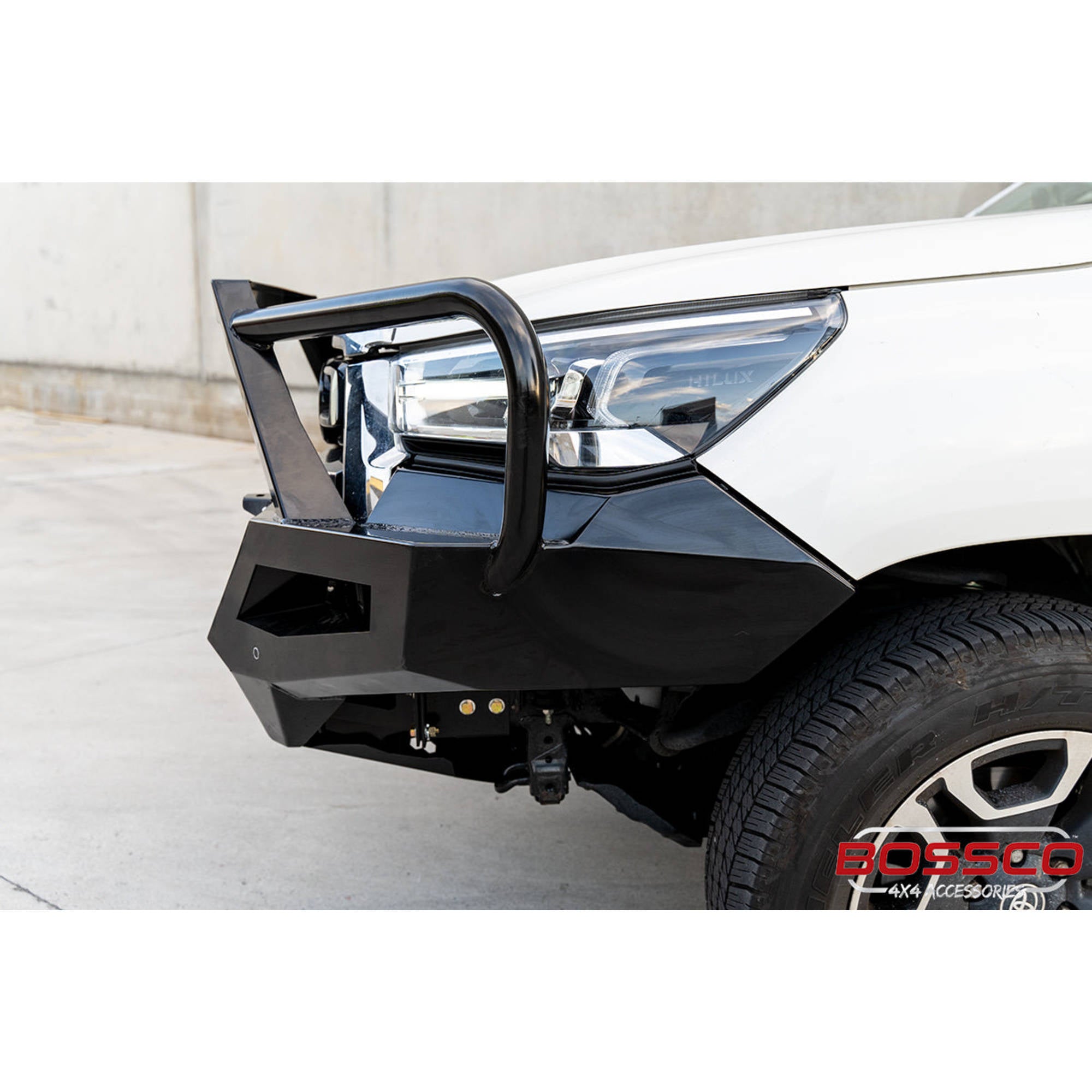 BOSSCO BULLBAR Bumper Replacement Bull bar Suitable For Toyota Hilux N80 2020-2023