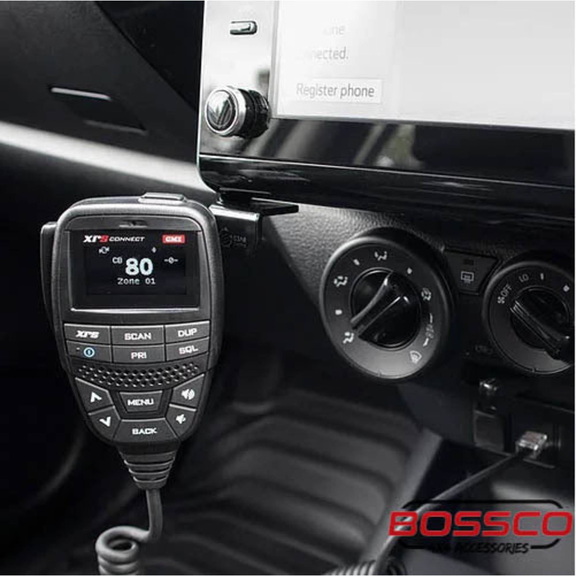 UHF Handpiece/Microphone Bracket for TOYOTA Hilux (May 2020 - Current)