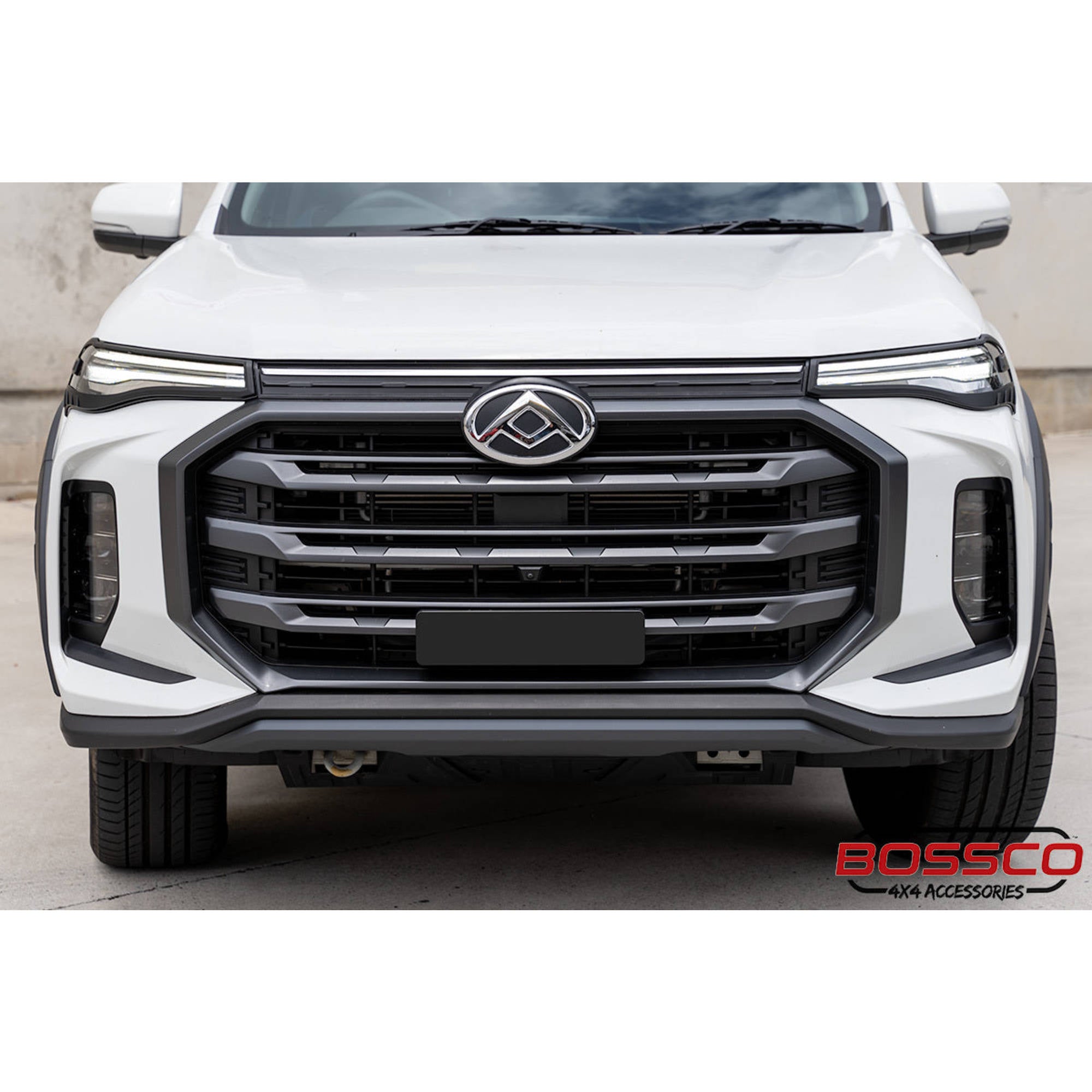 Front Black Headlight Head Light Trim Covers Suitable For LDV T60 Max 2021-2025