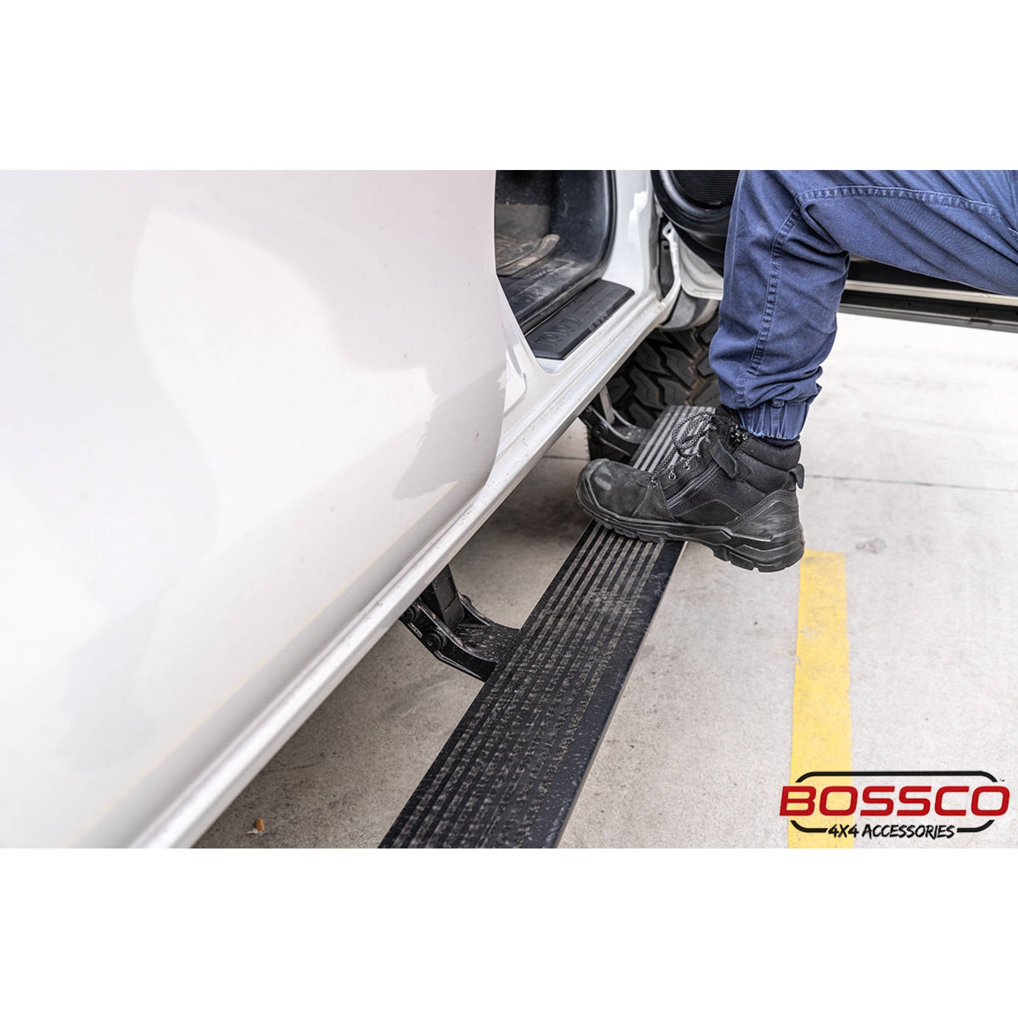 BCE-Board Electric Retractable Side Steps Suitable For Dodge Ram 1500 DT 2019-2025