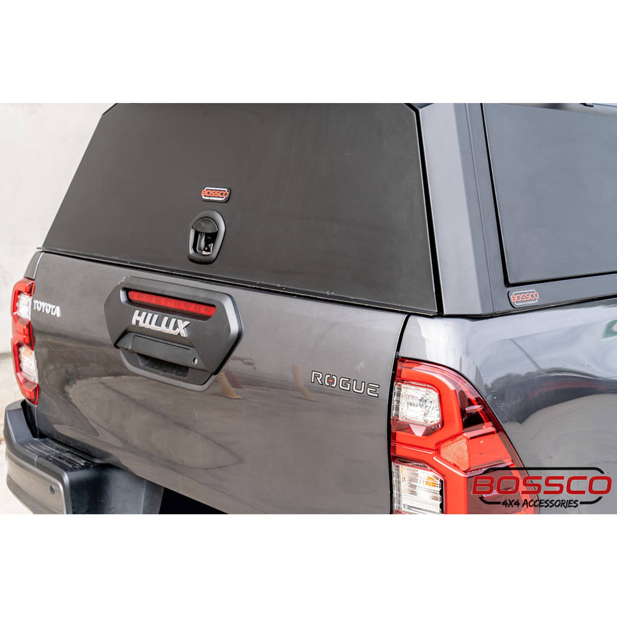 BCX-R Black Aluminium Tub Canopy for Toyota Hilux N80 2015-01/2024