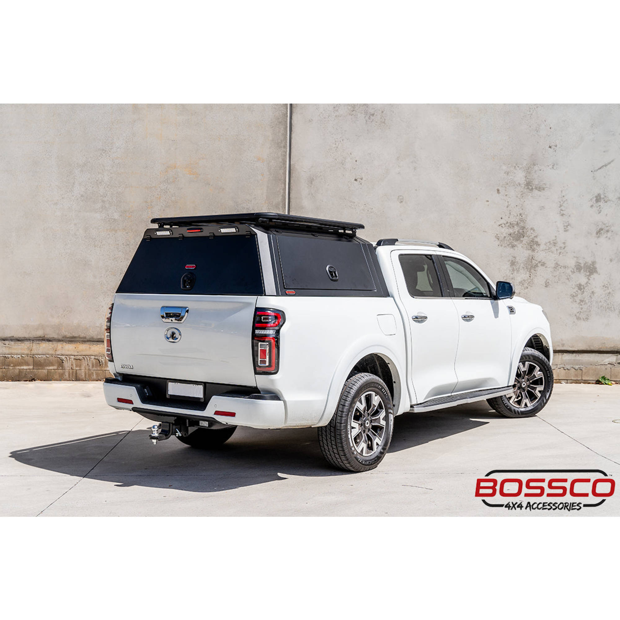 BCX-R Black Aluminium Tub Canopy for GWM Cannon 2020-2025