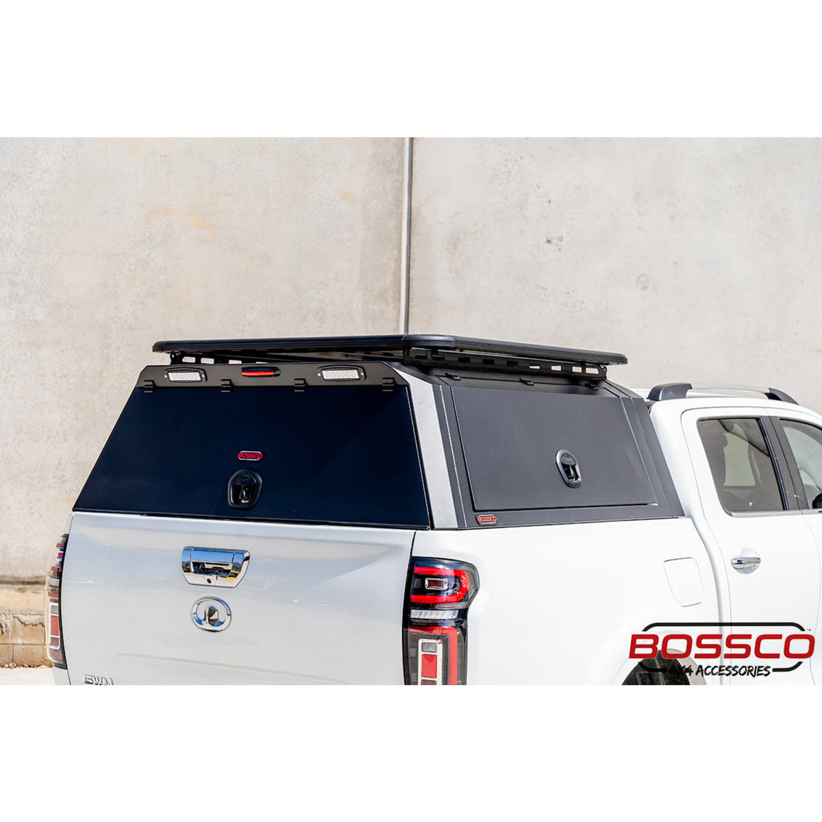 BCX-R Black Aluminium Tub Canopy for GWM Cannon 2020-2025