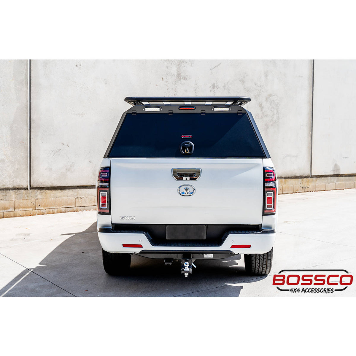 BCX-R Black Aluminium Tub Canopy for GWM Cannon 2020-2025