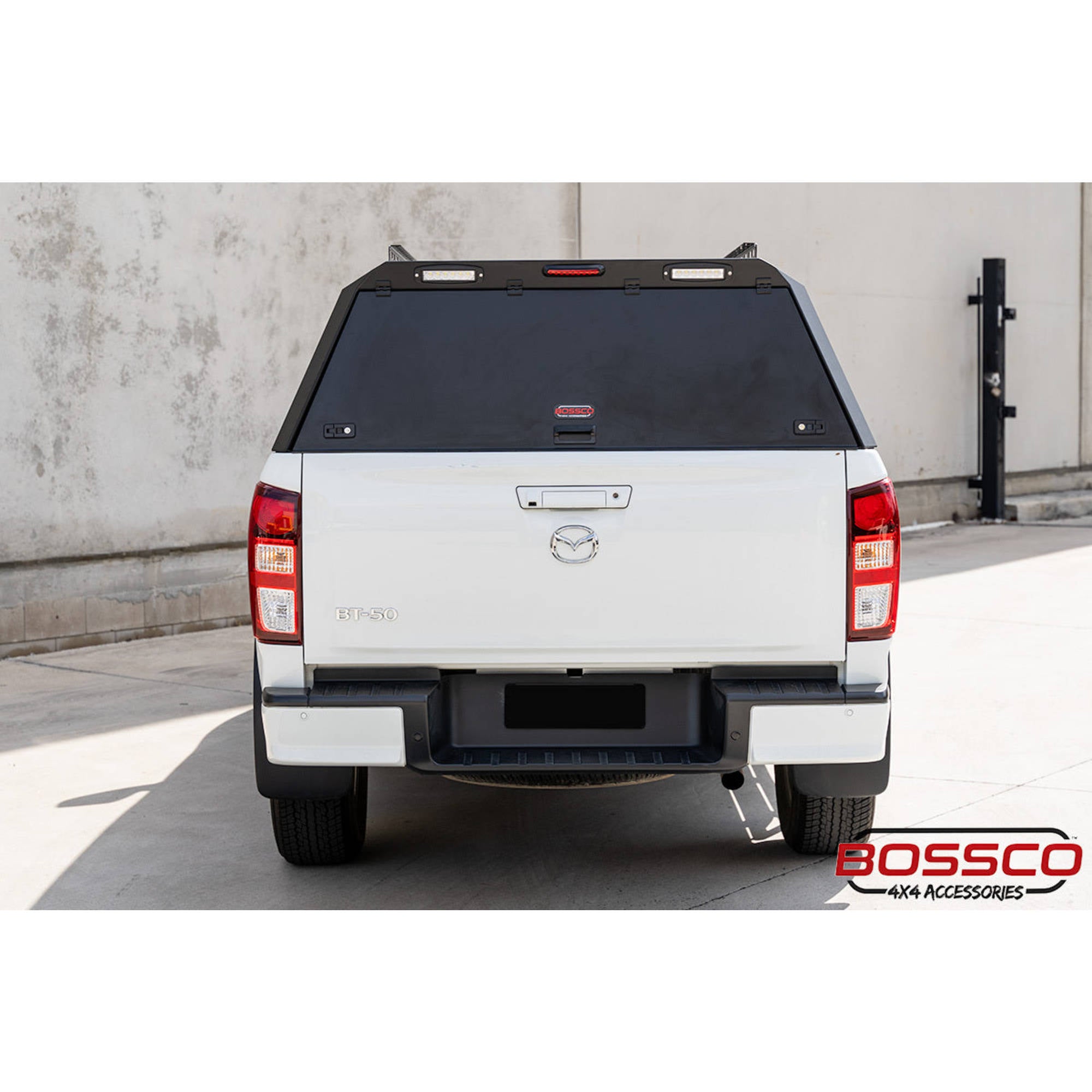 BCX-R Black Aluminium Tub Canopy for Mazda BT-50 BT50 TF 2020-2025