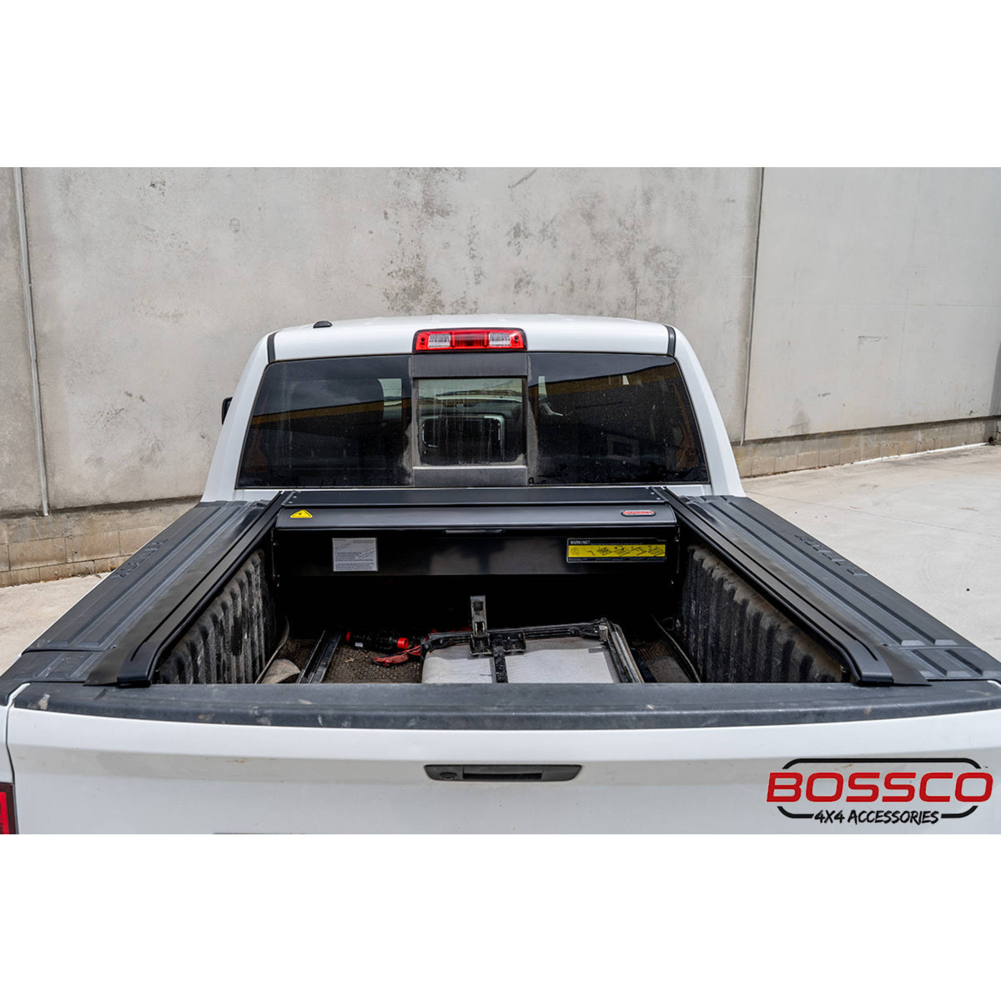 Electric Auto Roller Shutter Tonneau Lid Suitable For Dodge Ram 1500 Crew Cab (5'7" Tub) With Ramboxes