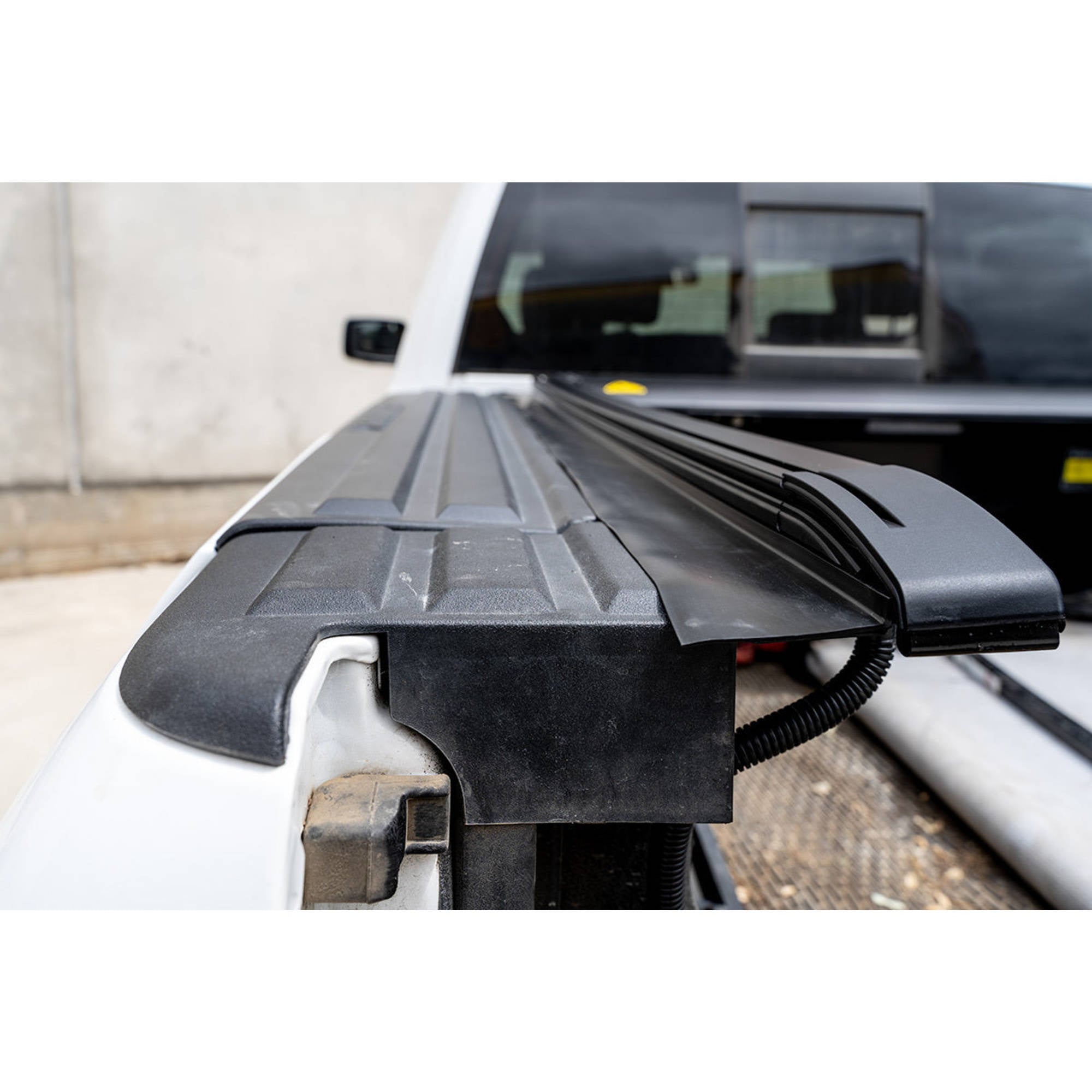 Electric Auto Roller Shutter Tonneau Lid Suitable For Dodge Ram 1500 Crew Cab (5'7" Tub) With Ramboxes
