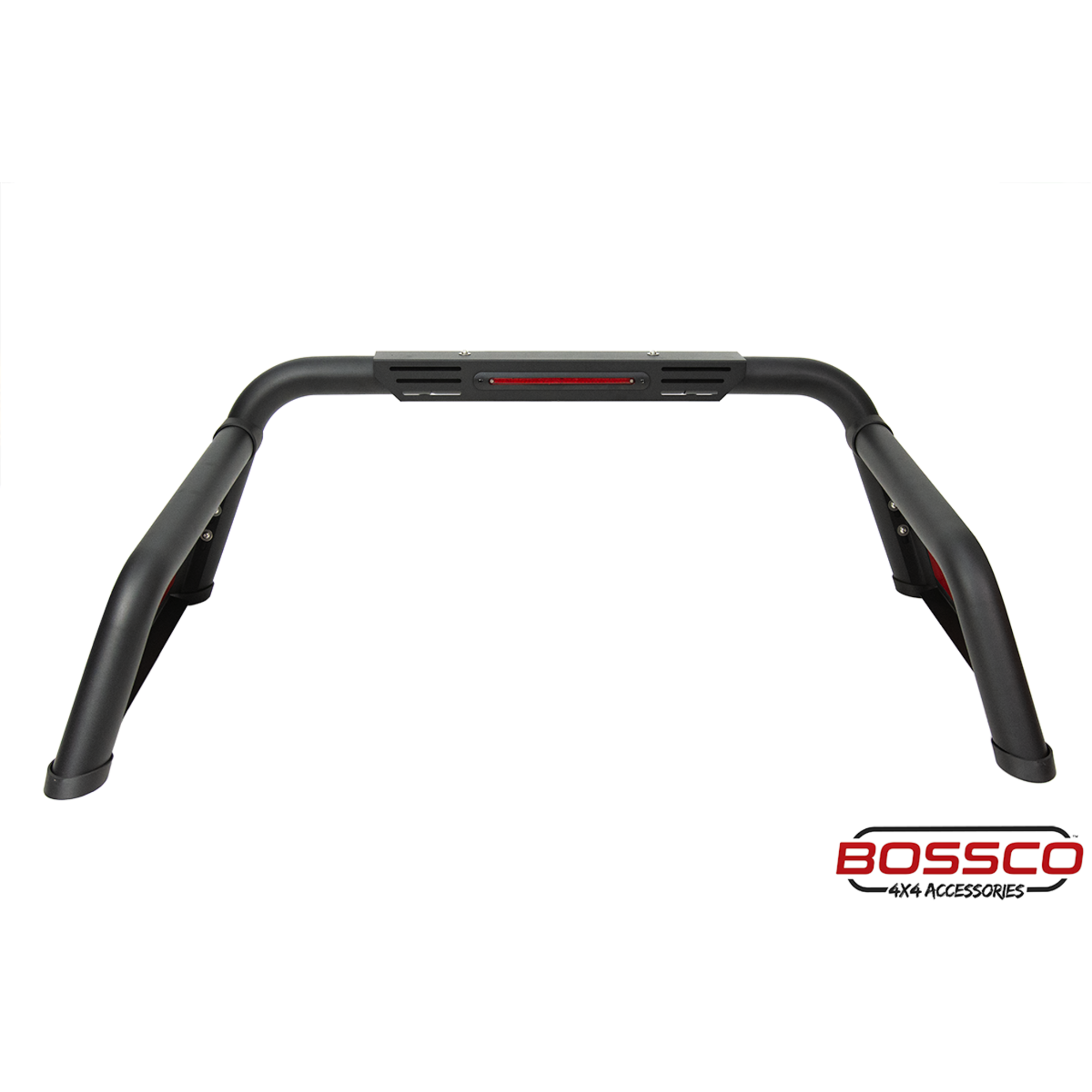 Black Steel Short Sports Bar Suitable With BA Roller Shutters - For Large American Utes