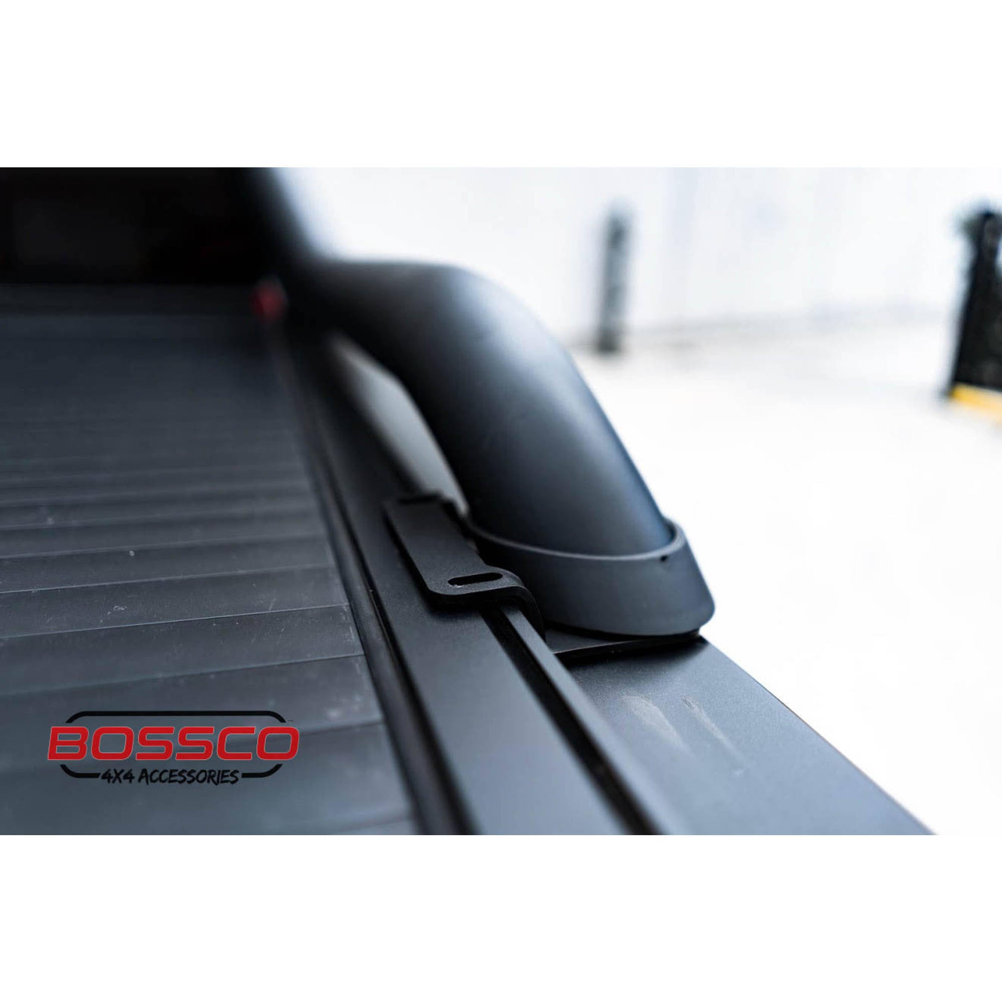 Black Steel Short Sports Bar Suitable With BA Roller Shutters - For Large American Utes